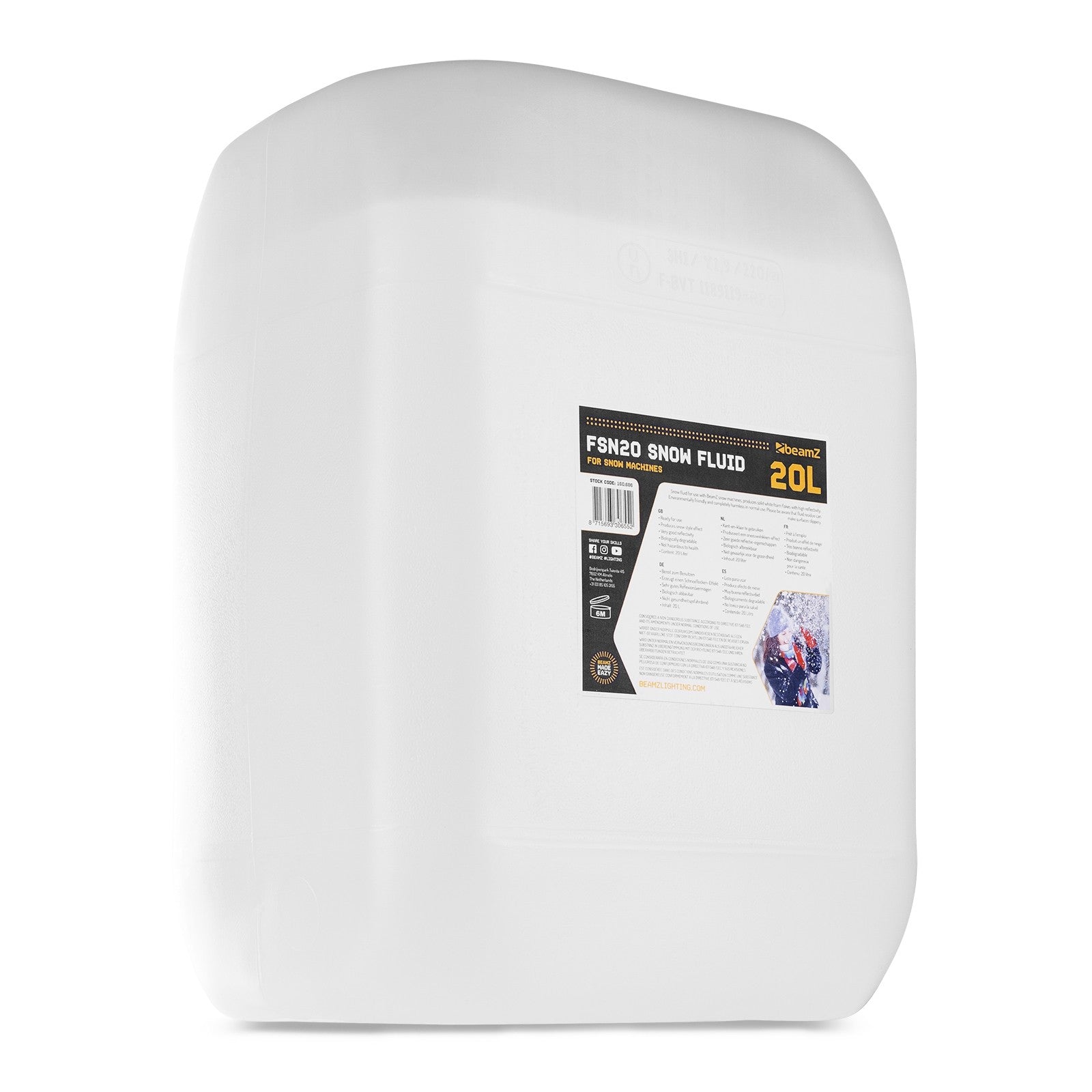 BeamZ FSN20 Sniega šķidrums 20L