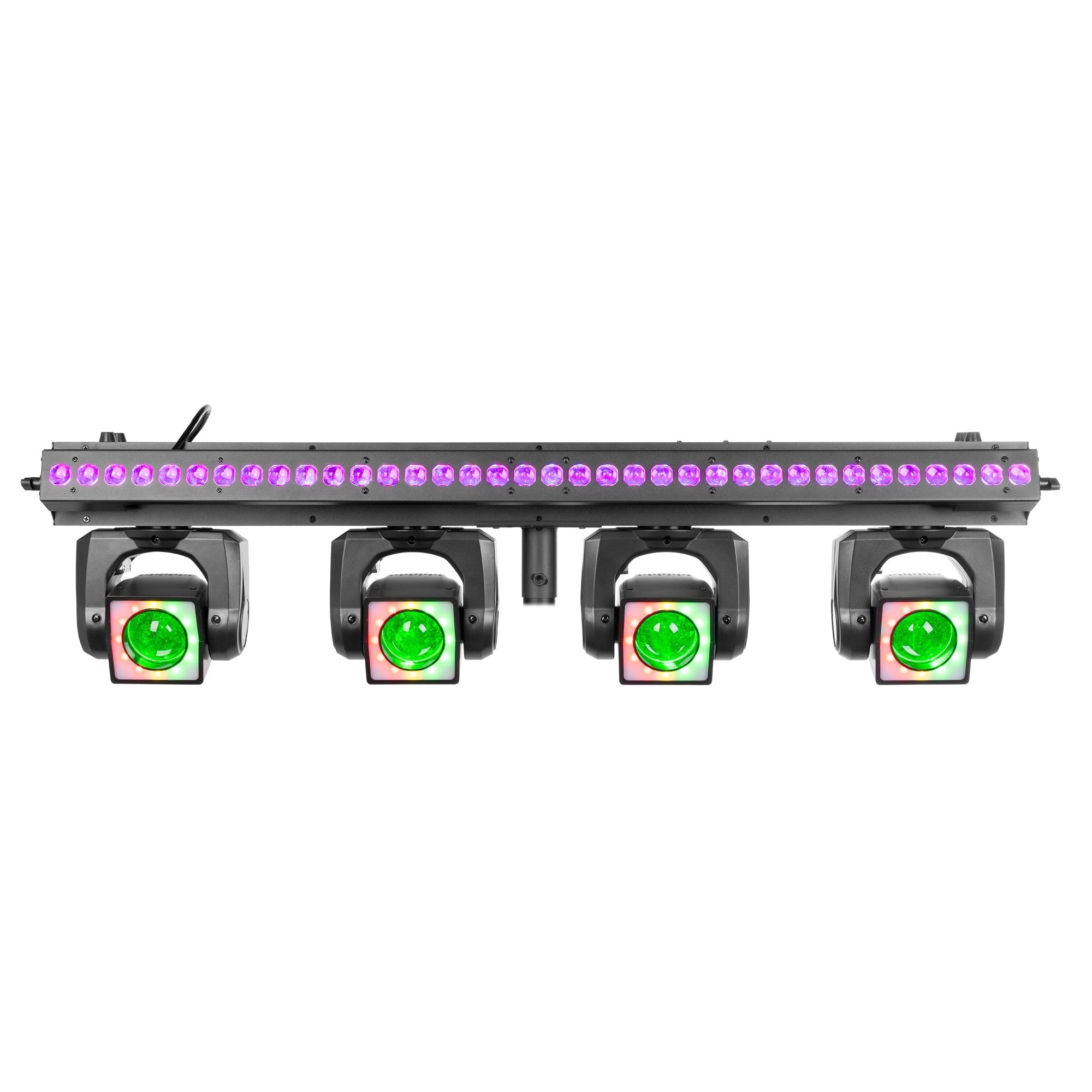 BeamZ ShowBar GO Vibe with 4 Moving Heads and LED Bar