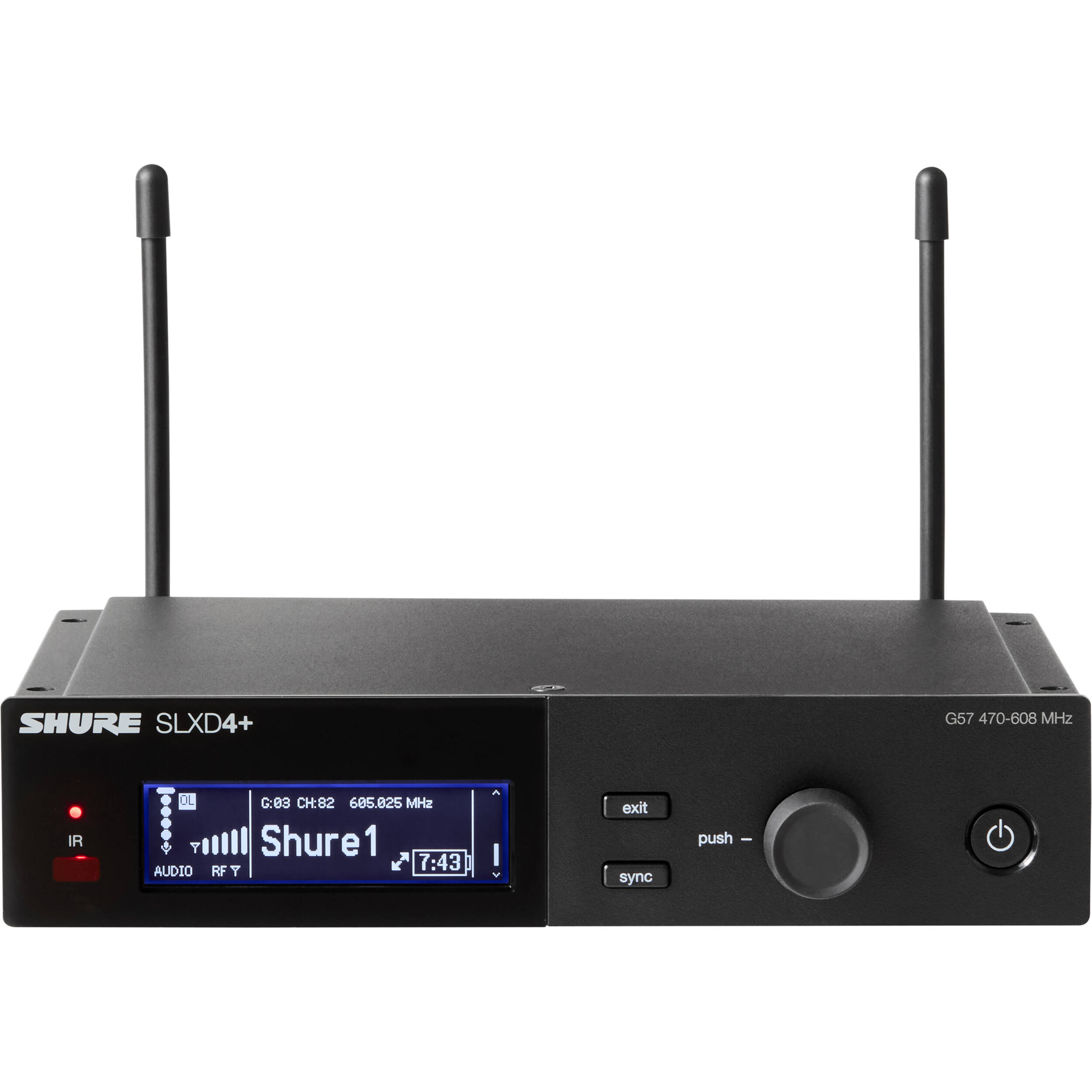 Shure SLXD24+E/SM58 G65 Handheld System 470-606 MHz