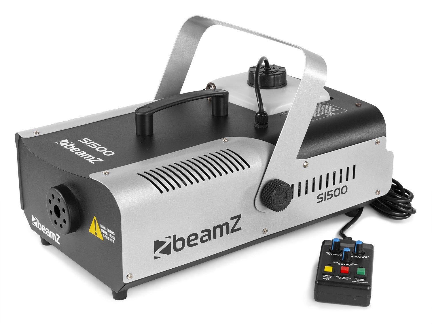 BeamZ S1500 DMX dūmu mašīna ar taimera kontroli