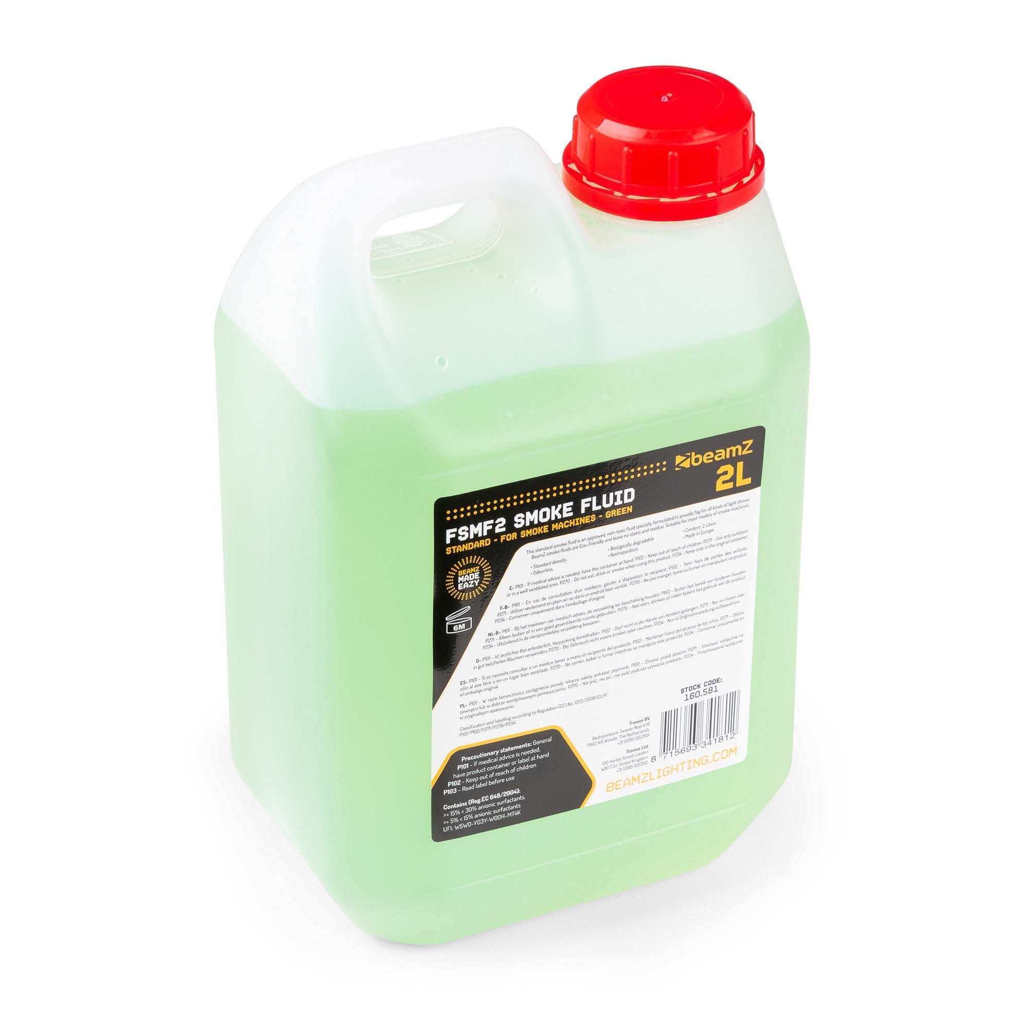 BeamZ FSMF2E-G Standard Green 2L Zaļš dūmu šķidrums