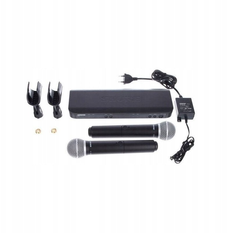 Shure BLX288E/SM58-H8E bezvadu sistēma