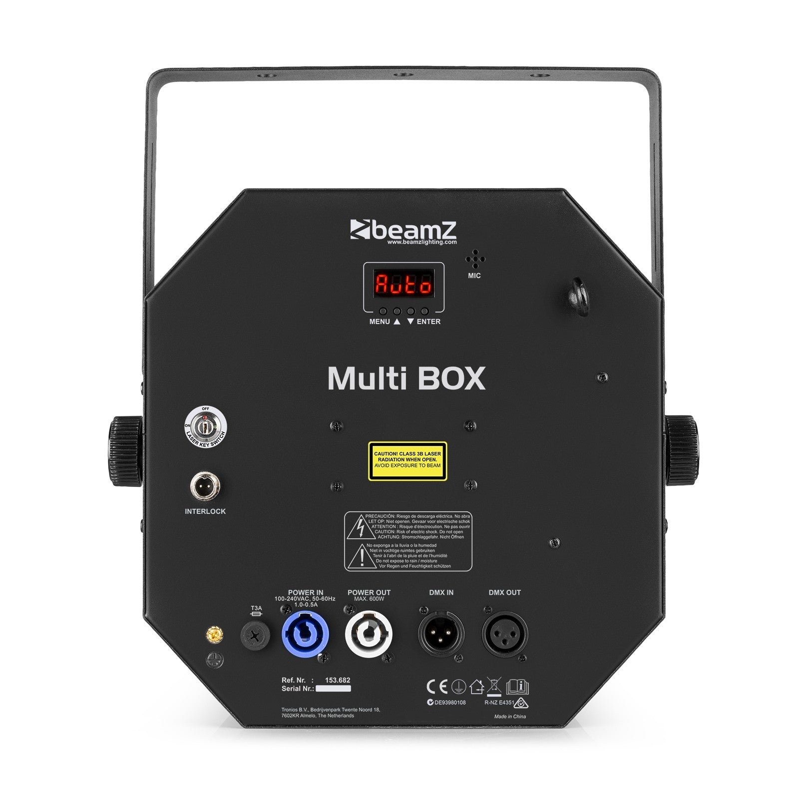 BeamZ MultiBox LED Efekts ar lāzeru un strobu