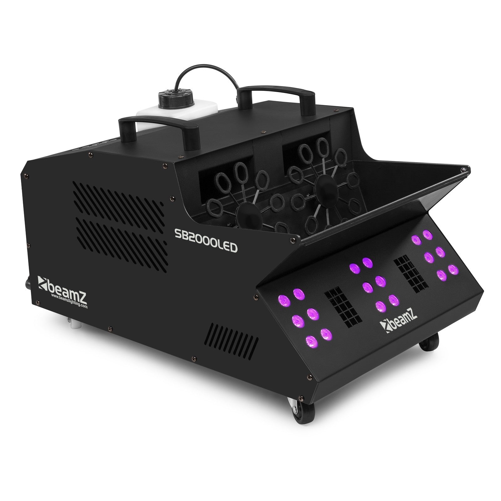 BeamZ SB2000LED Dūmu & Burbuļu mašīna RGB LEDi