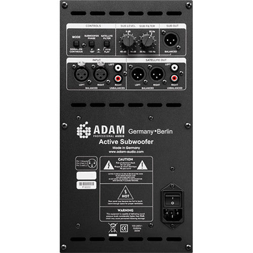 Adam Audio Sub10 Mk2 aktīvais subvūferis