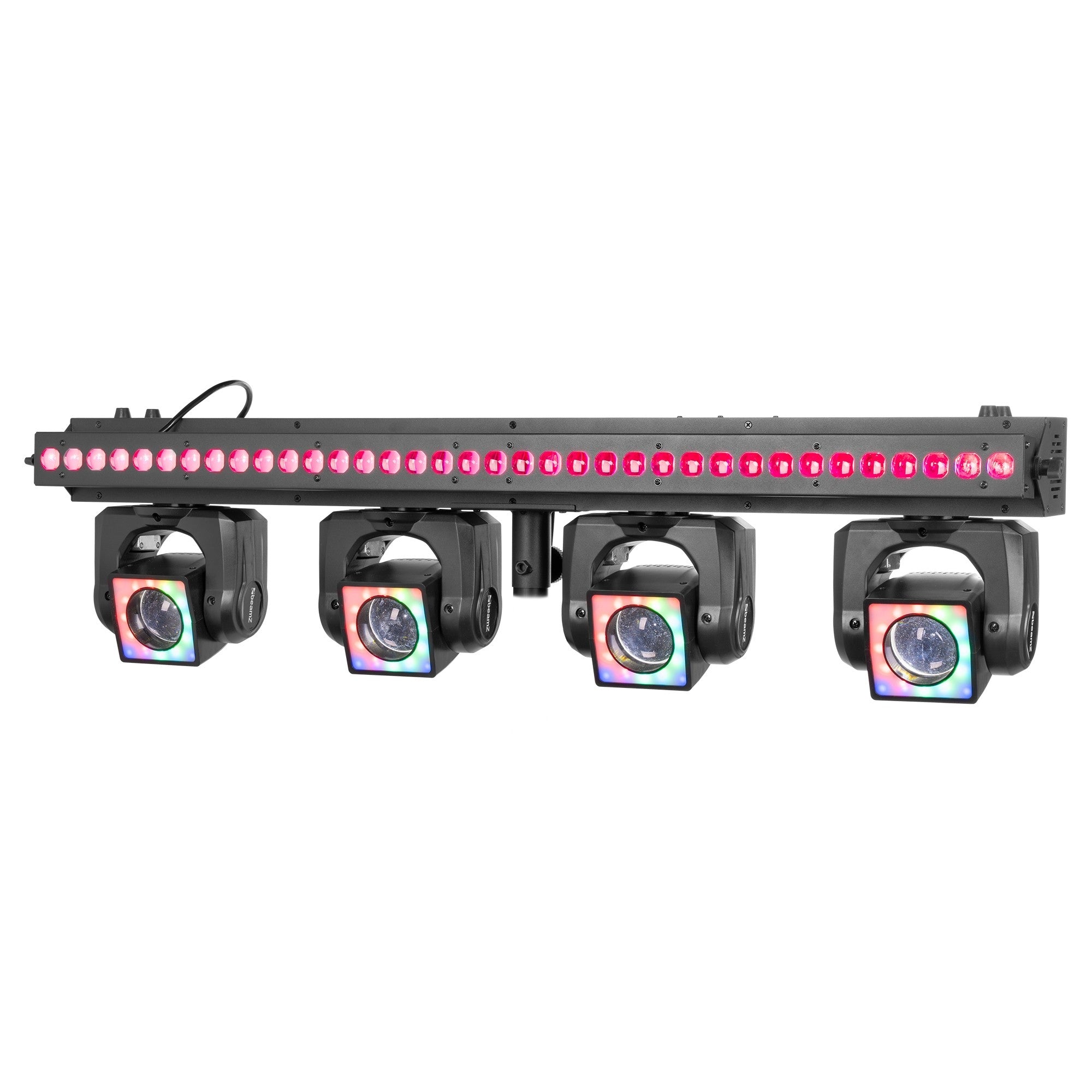 BeamZ ShowBar GO Vibe with 4 Moving Heads and LED Bar