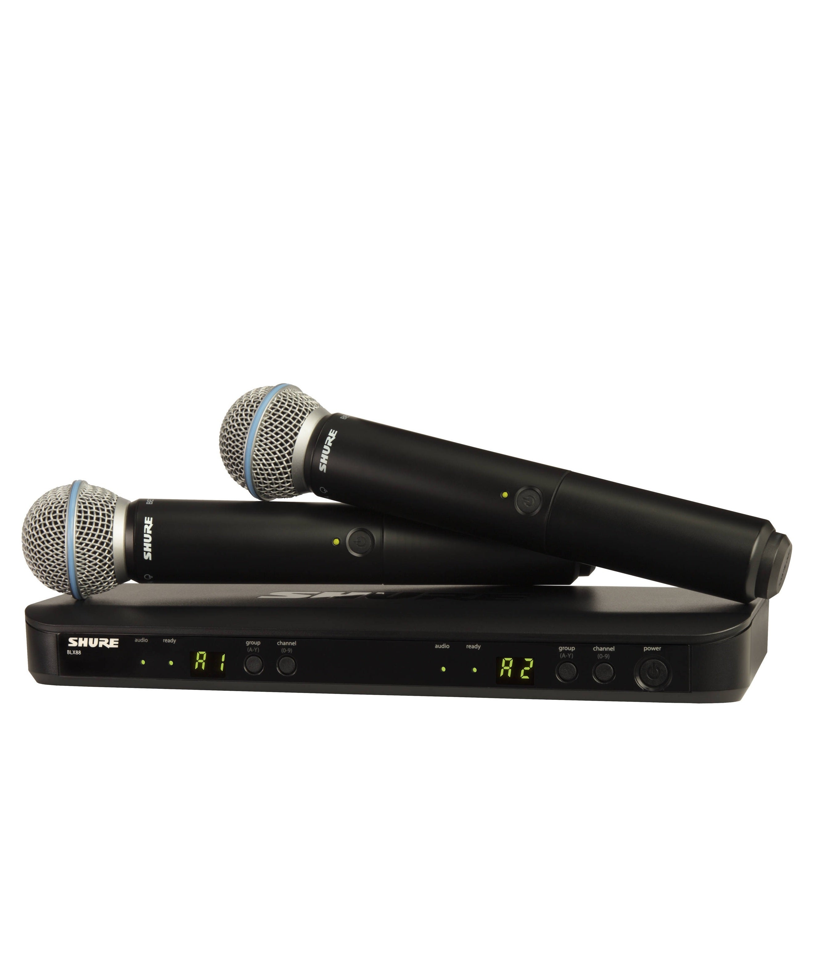 Shure BLX288E/B58-H8E Dual Microphone system 518-542 MHz