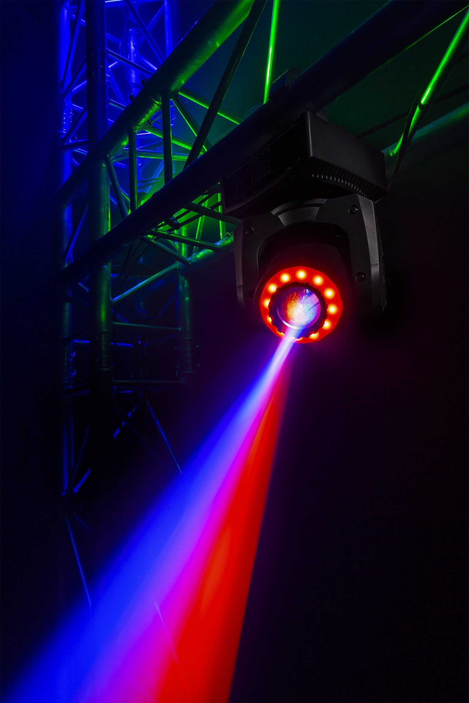BeamZ Panther 35 LED Spot Moving Head with Ring