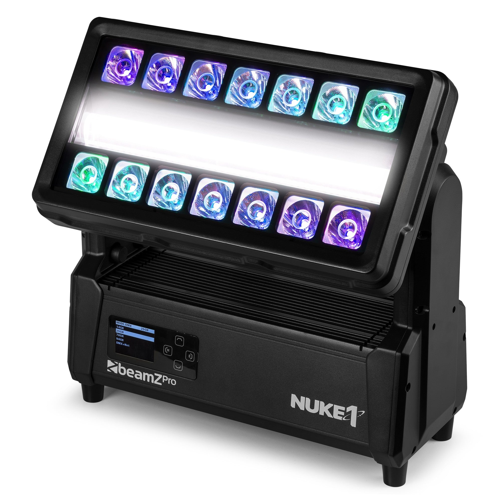 BeamZ NUKE1 Motorizēts ārtelpu Strobe/Beam