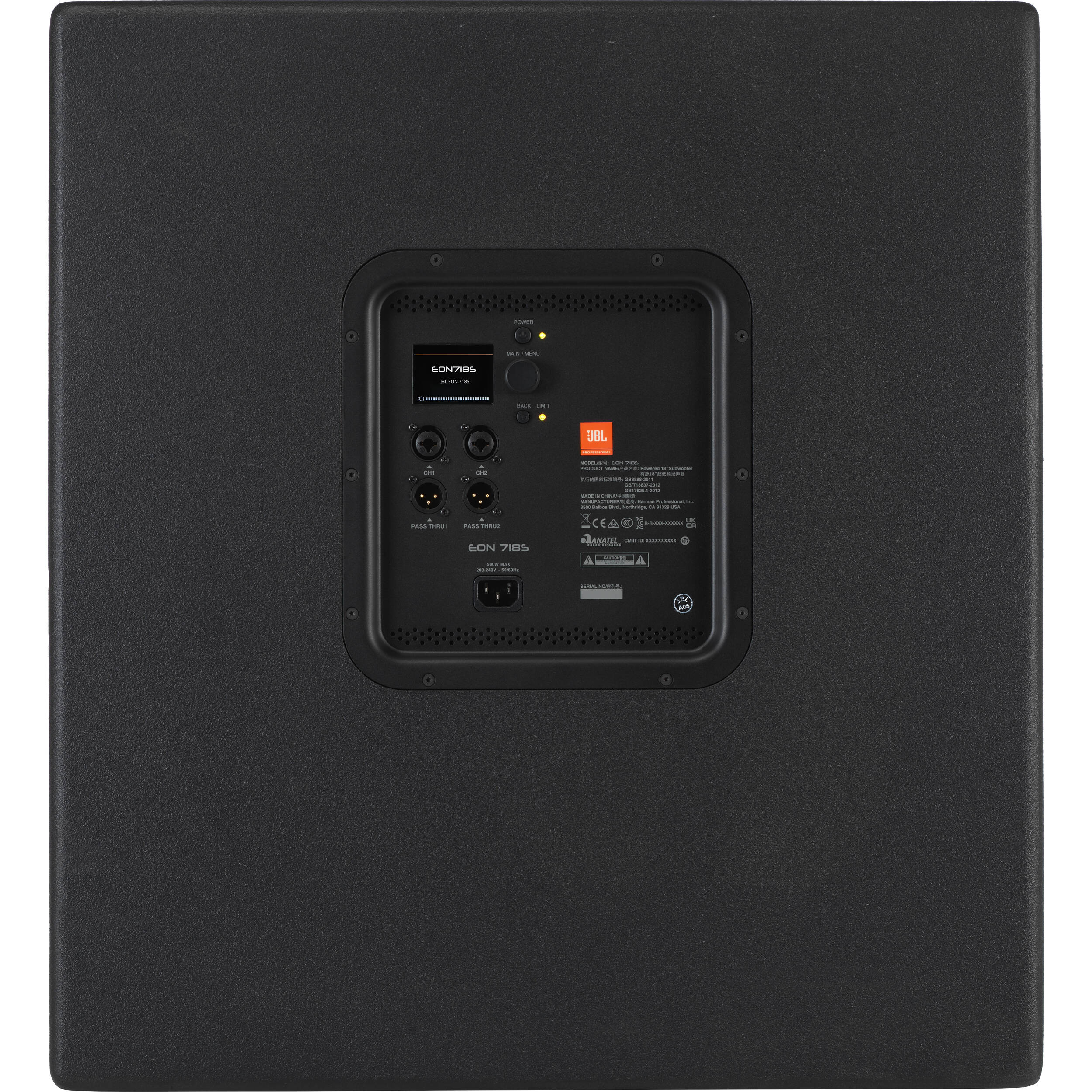 JBL EON718S Powered subwoofer