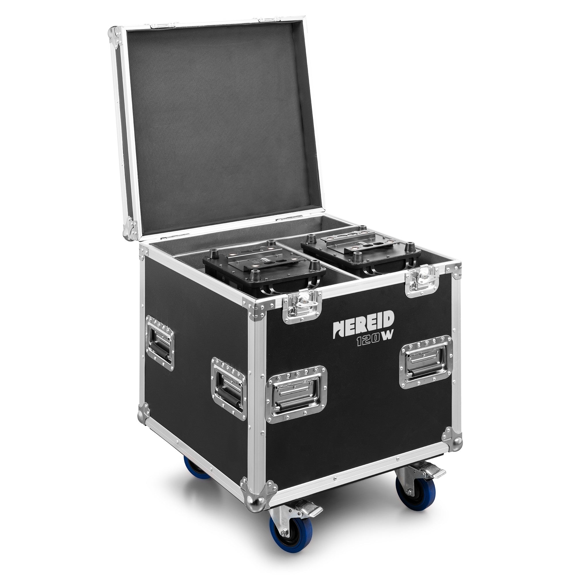 BeamZ Nereid120 Outdoor LED Beam Moving Head 2pcs in Flightcase