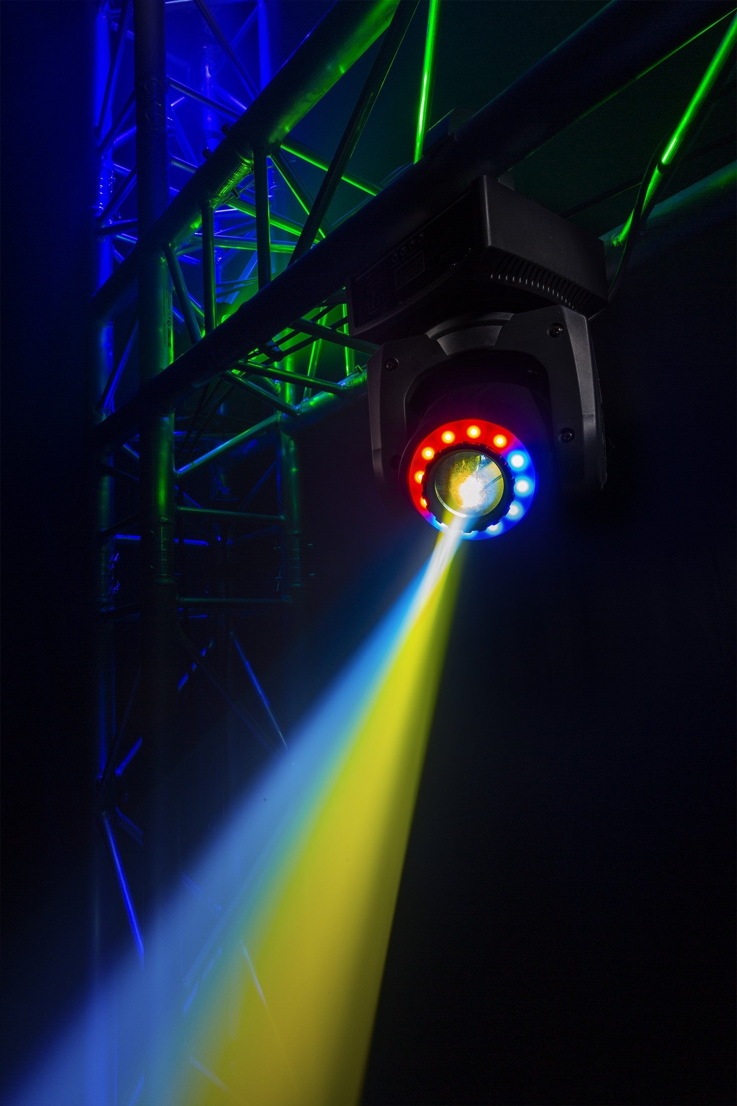 BeamZ Panther 35 LED Spot Moving Head with Ring