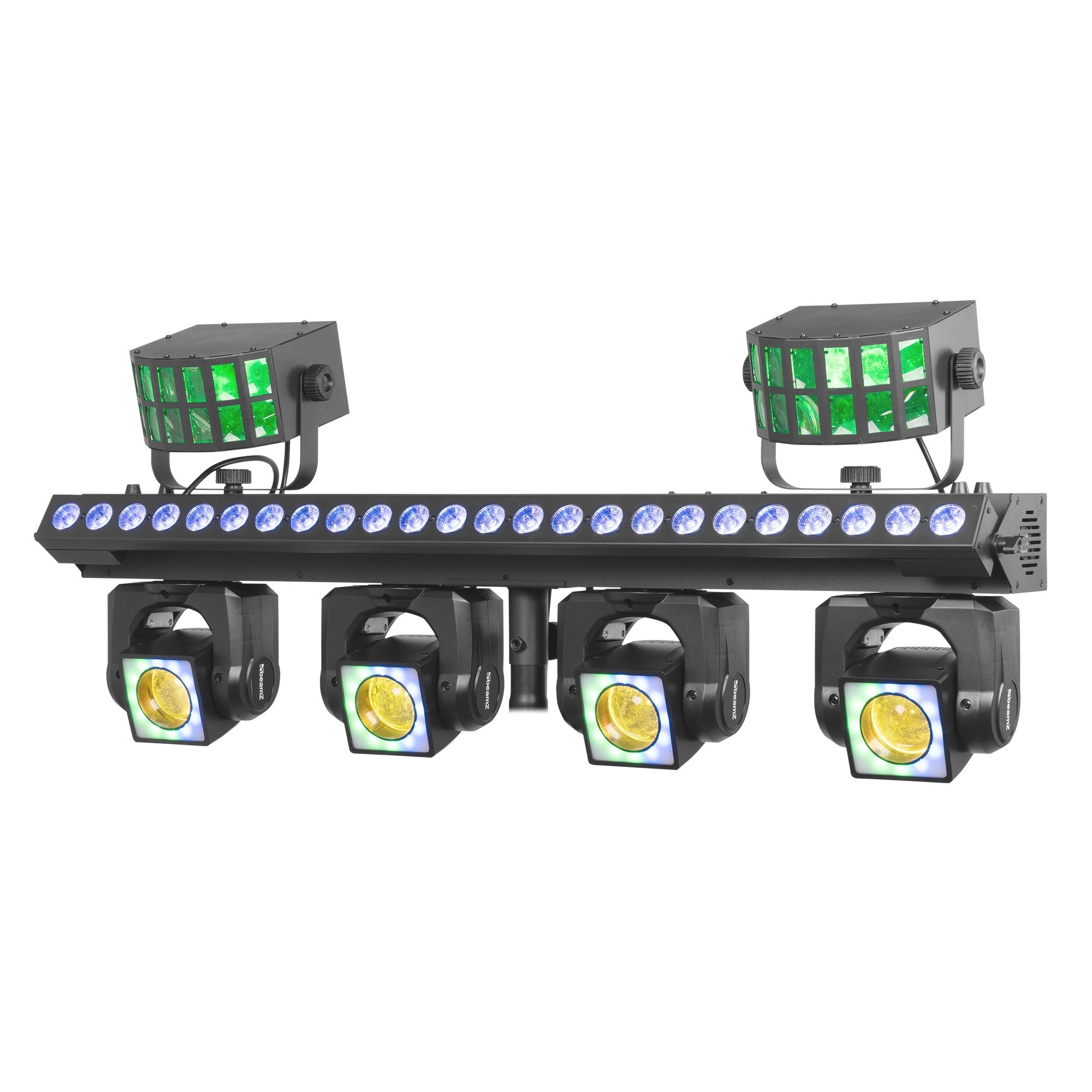 BeamZ ShowBar GO Ultra with 4 Moving Heads, LED Bar and 2 Derby Effects