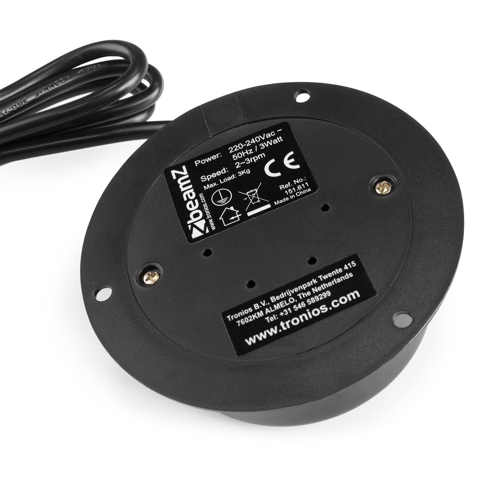 Beamz MBM220 Spoguļbumbas motors 220V 2.5 kg 30cm
