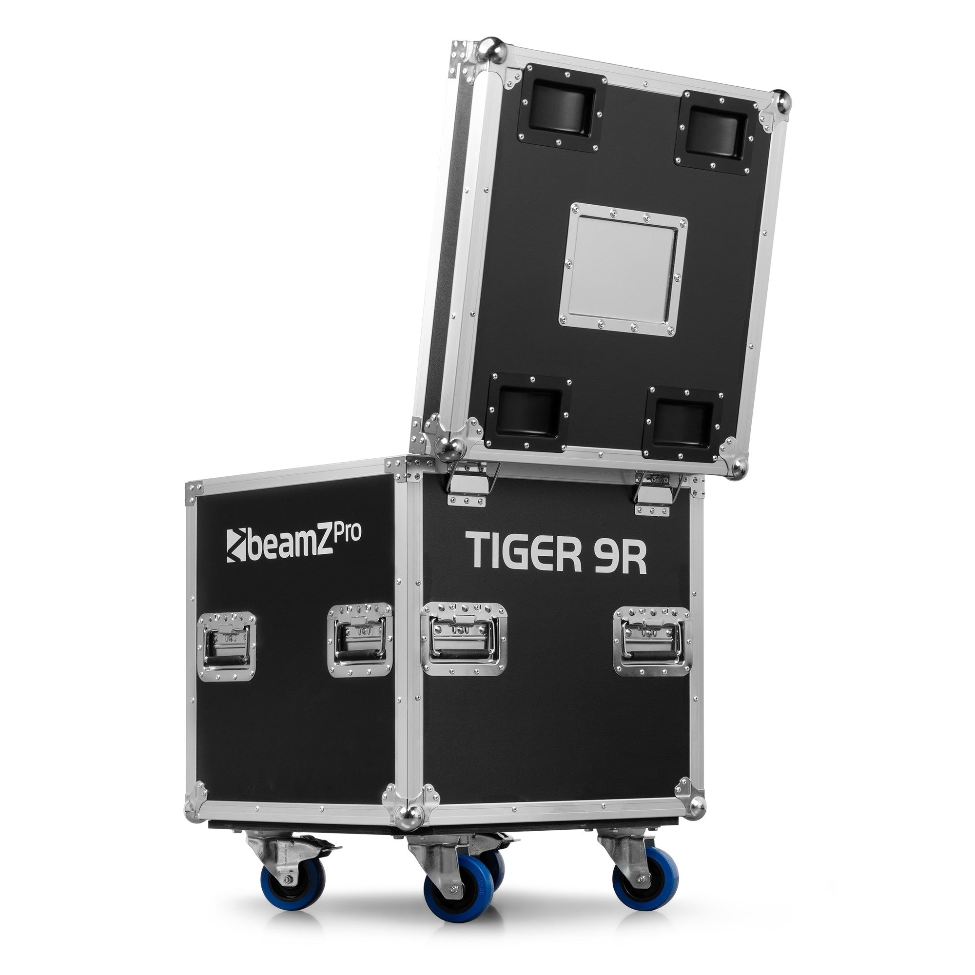 BeamZ Tiger 9R 260W Beam Moving Head 2pcs in Flightcase