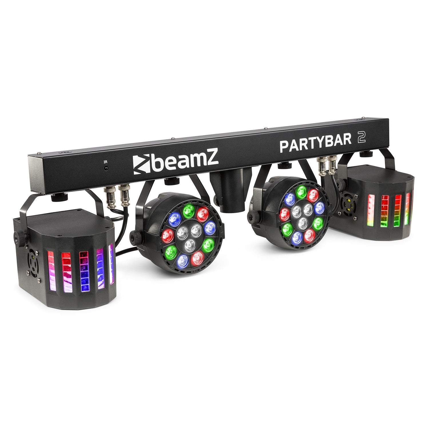 BeamZ PartyBar3 4x Par with Magic Ball komplekts ar statīvu