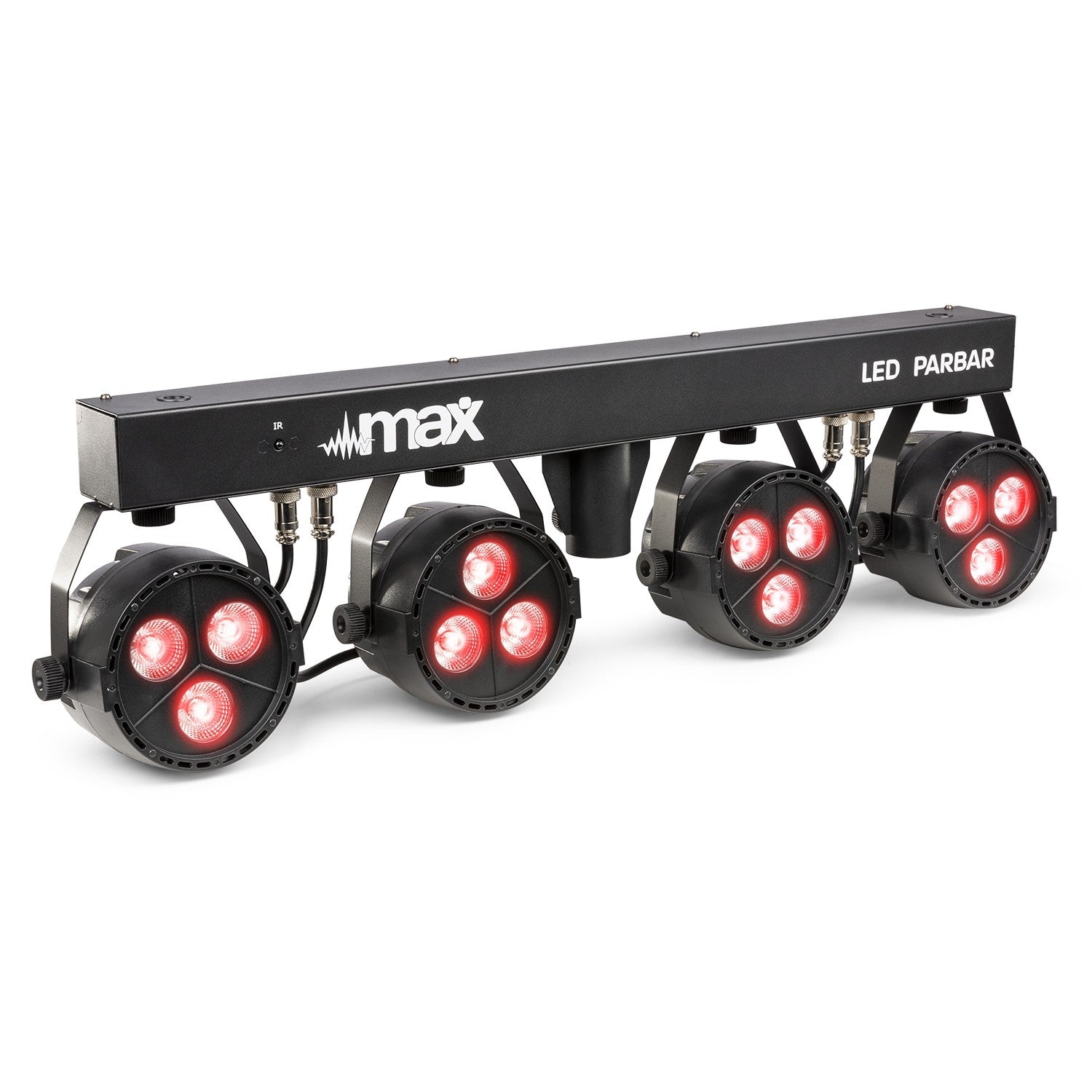 BeamZ PartyBar4 LED PARBAR 4-Way 3x 4-in-1 RGBW komplekts ar statīvu
