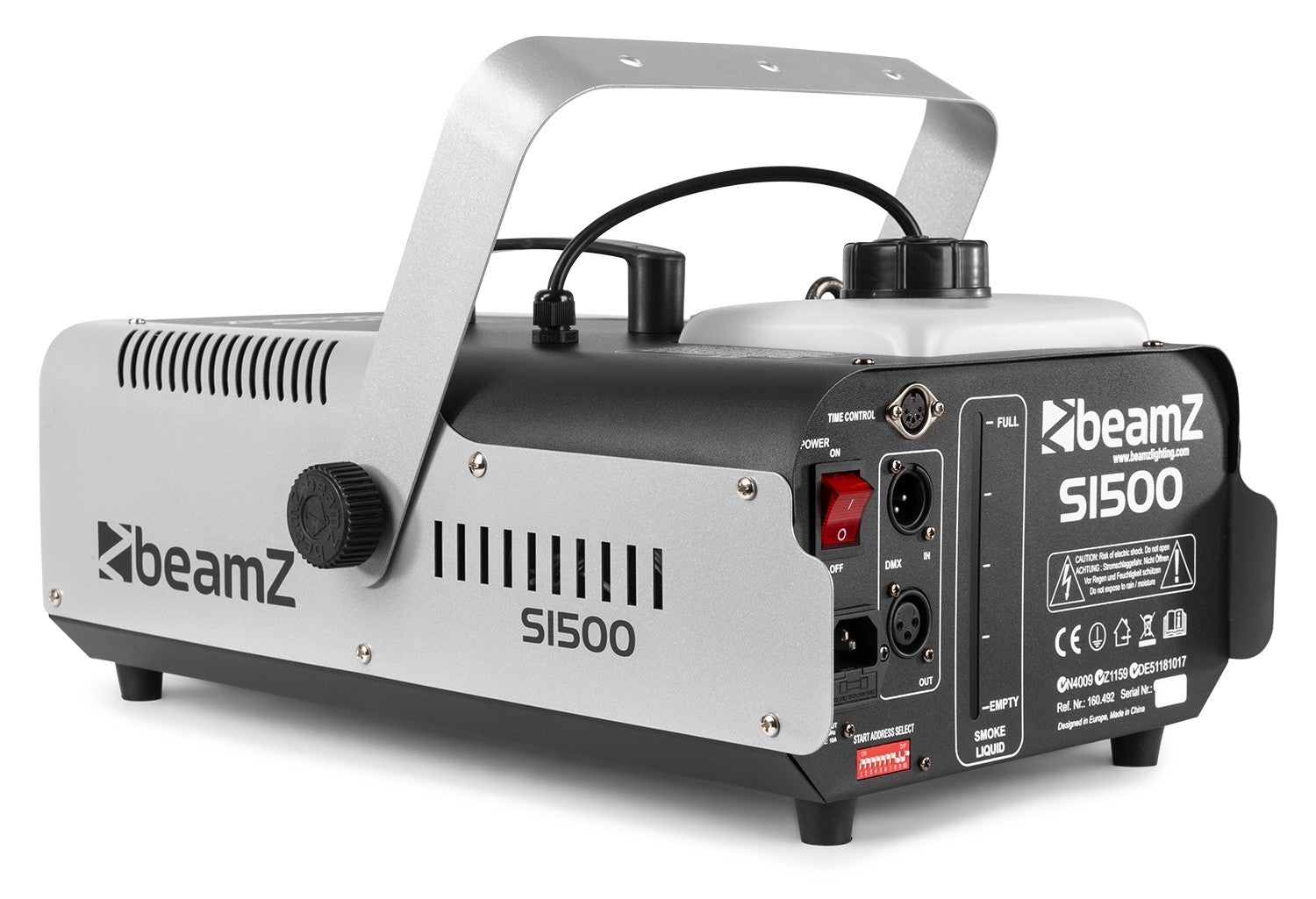 BeamZ S1500 DMX dūmu mašīna ar taimera kontroli