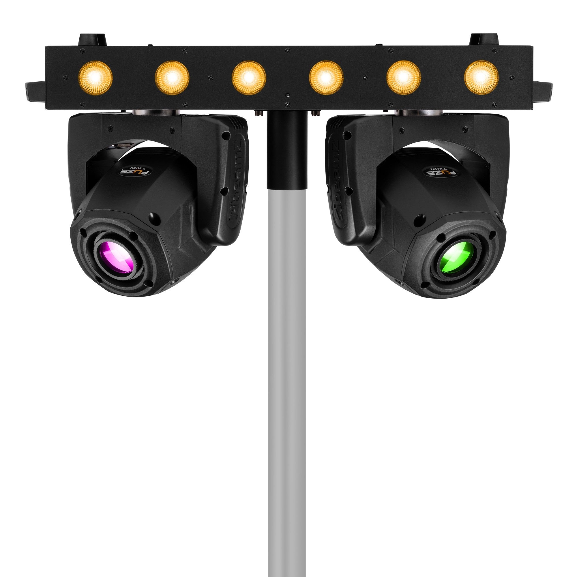 BeamZ Fuze Twin LED Spot Kustīgo galvu BAR