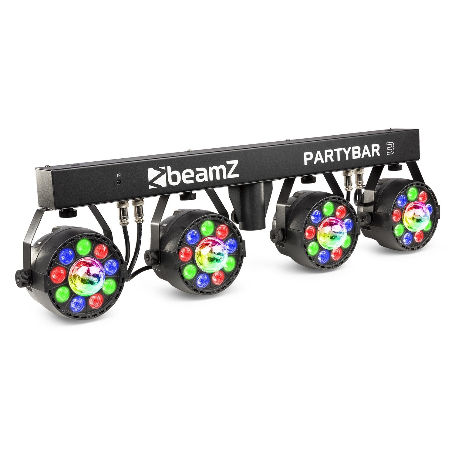 BeamZ PartyBar3 4x Par with Magic Ball komplekts ar statīvu