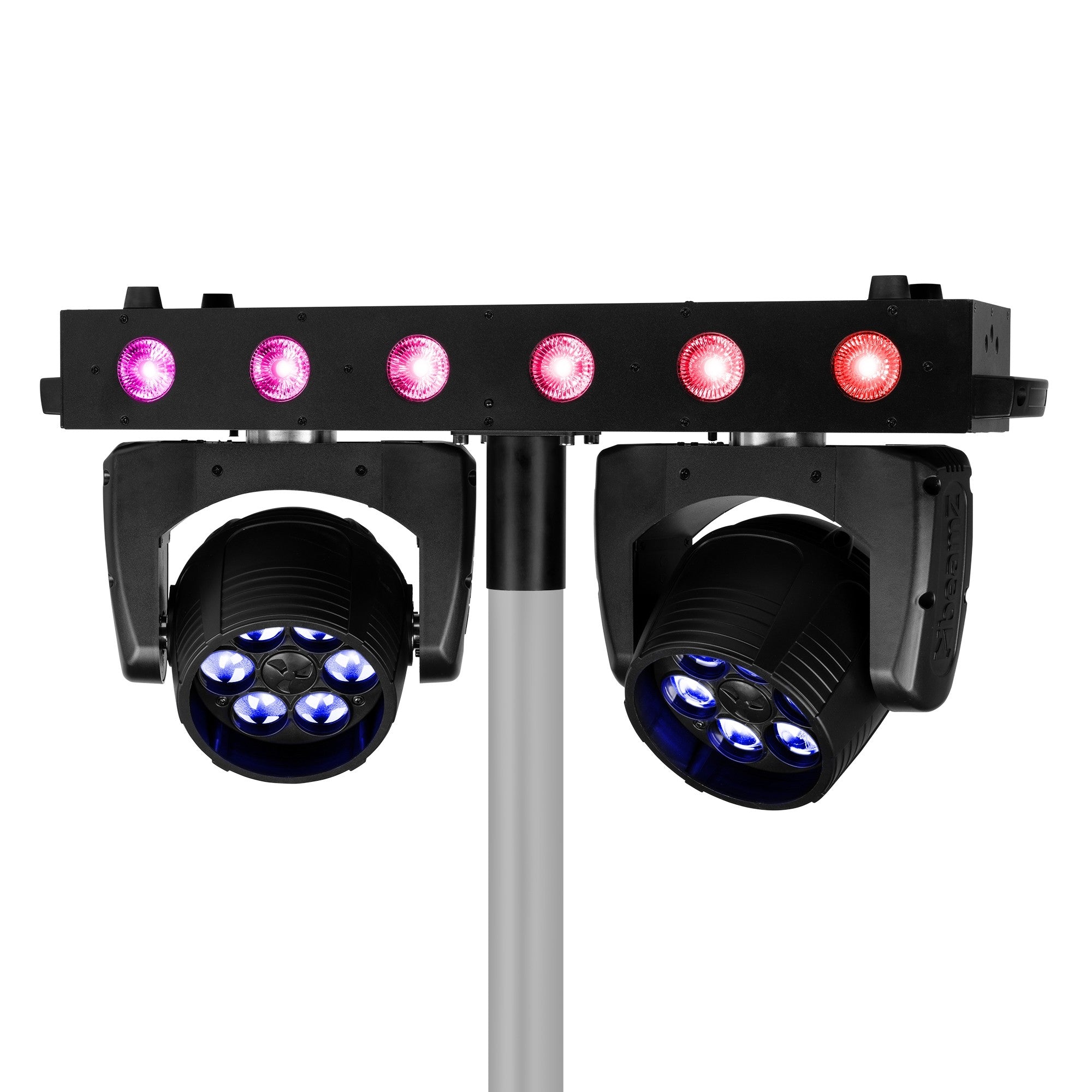 BeamZ Fuze Twin LED Wash Kustīgo galvu BAR