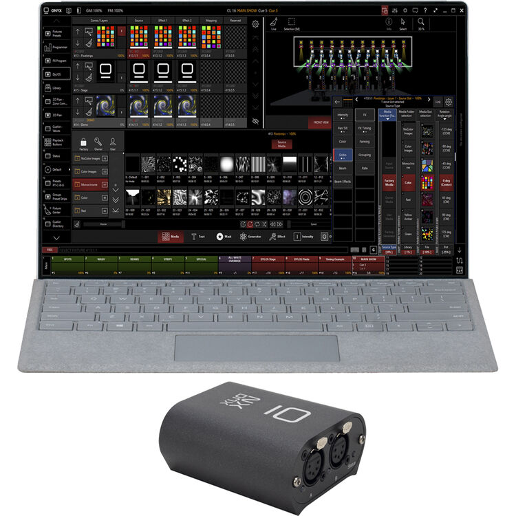 Obsidian Onyx NX DMX - USB controlled 2-port DMX node
