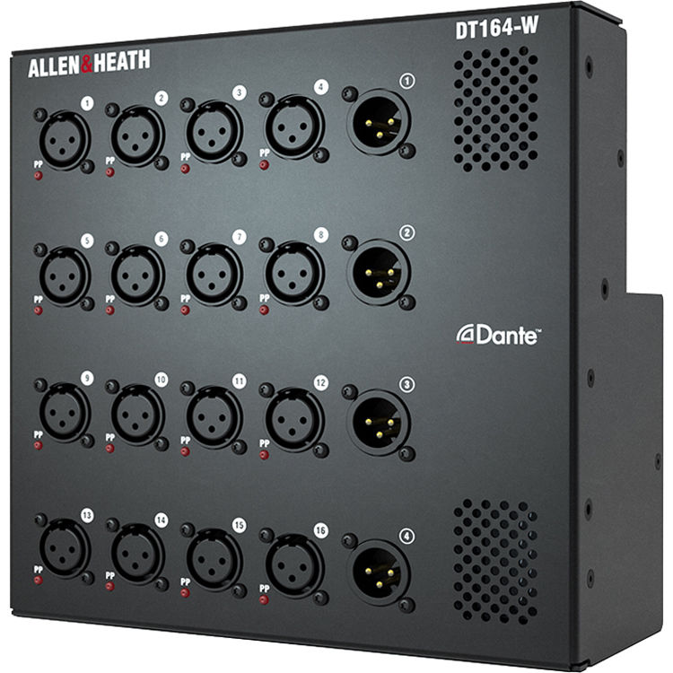 Allen & Heath DT164-W Wall-mount/floor Dante I/O
