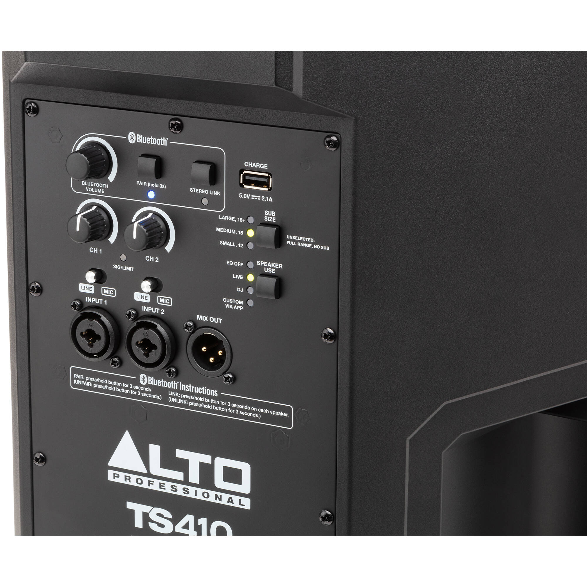 JBL ALTO TS410 Powered loudspeaker