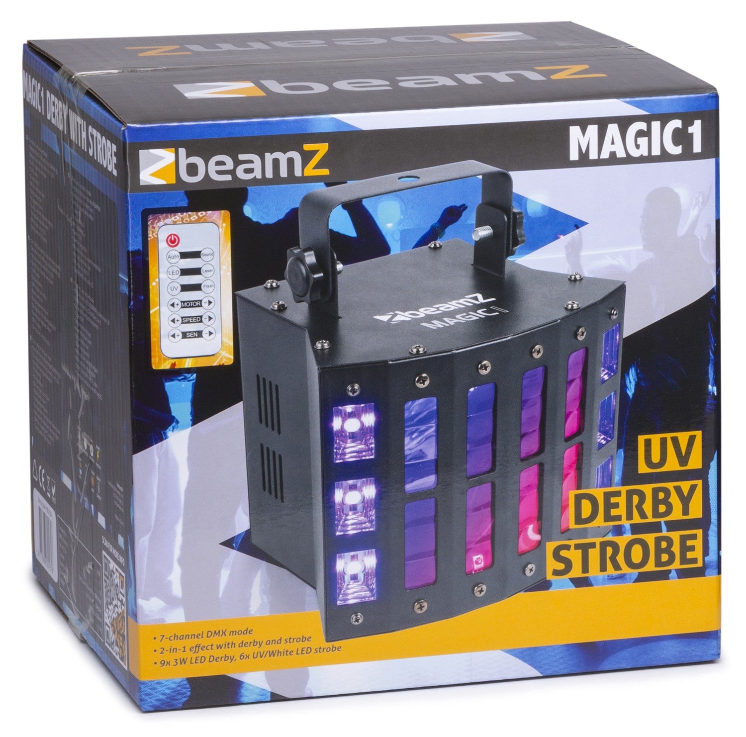 BeamZ Magic1 Derby with Strobe light effect