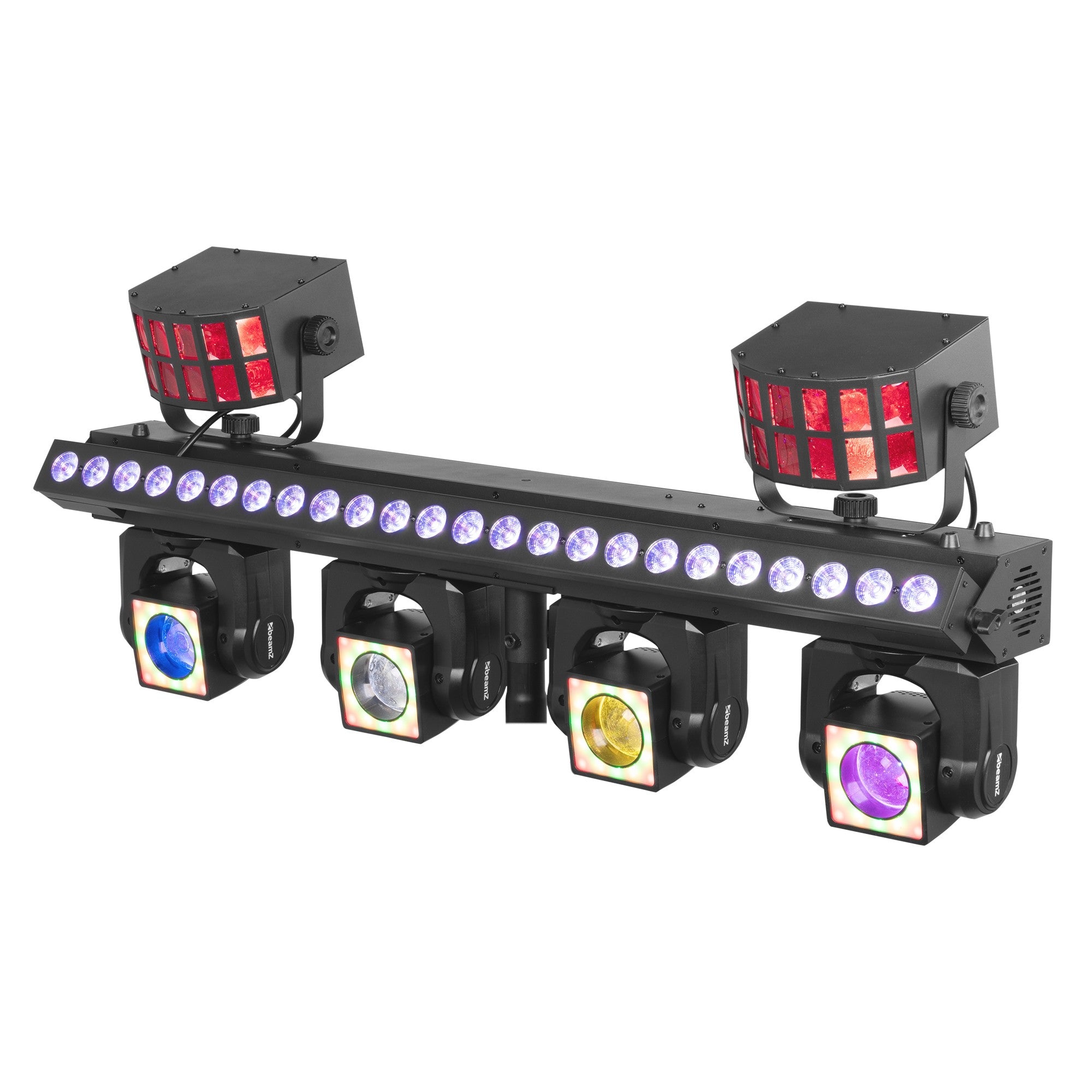 BeamZ ShowBar GO Ultra with 4 Moving Heads, LED Bar and 2 Derby Effects