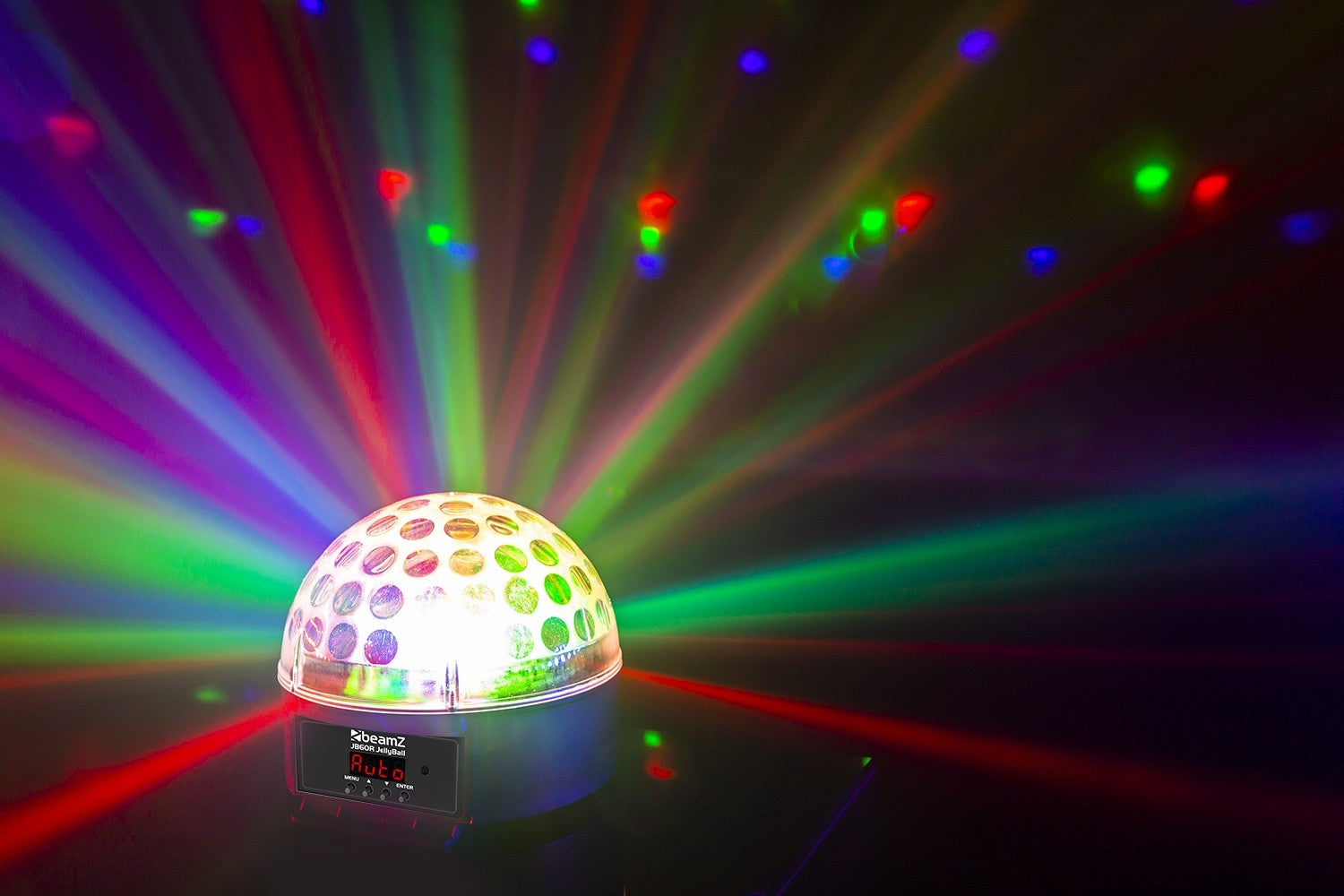 BeamZ JB60R Mini Star Ball DMX LED 6 krāsu efektgaisma