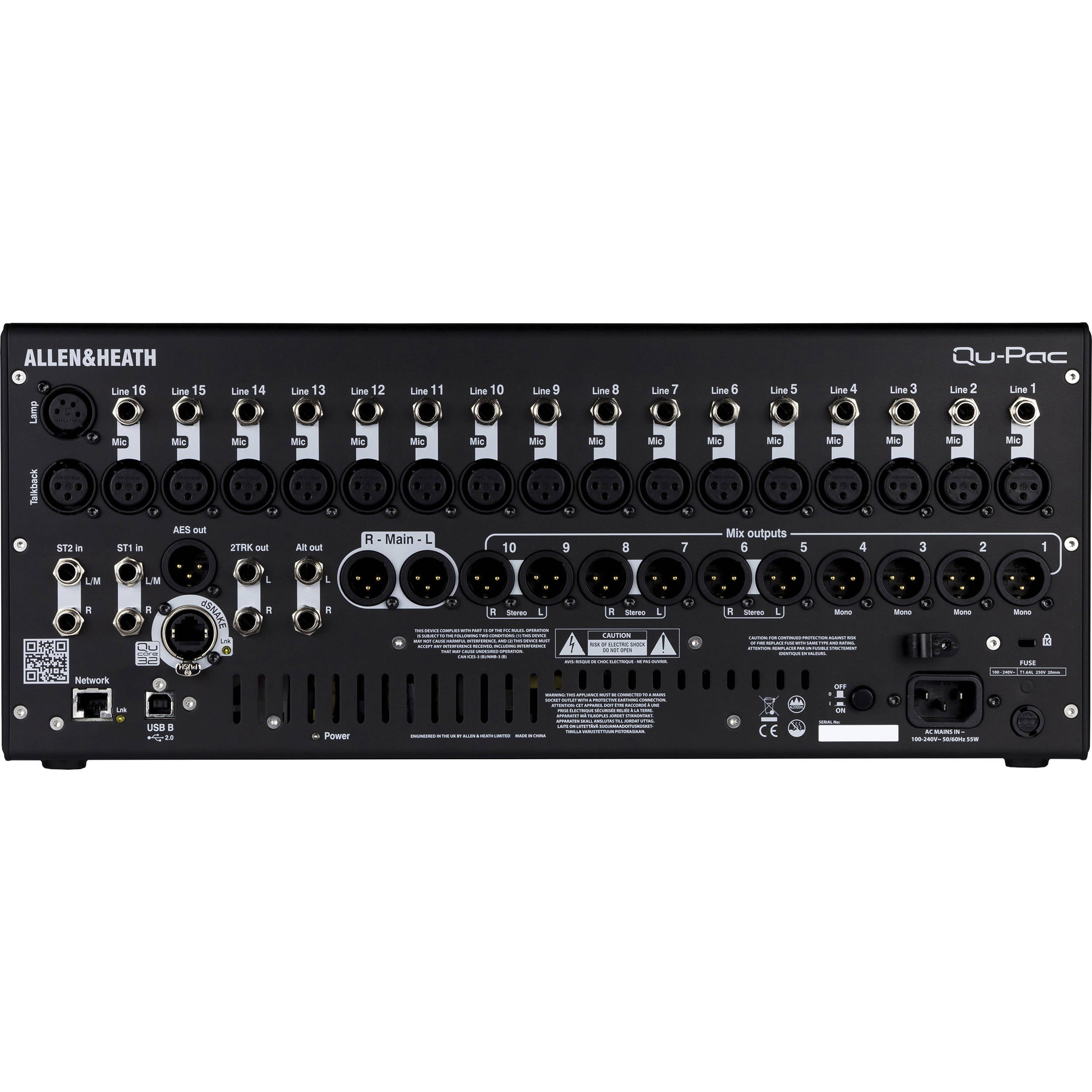 Allen & Heath QU-PAC Digital Mixer