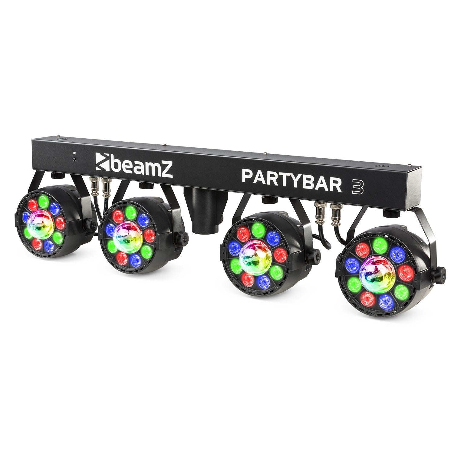 BeamZ PartyBar3 4x Par with Magic Ball komplekts ar statīvu