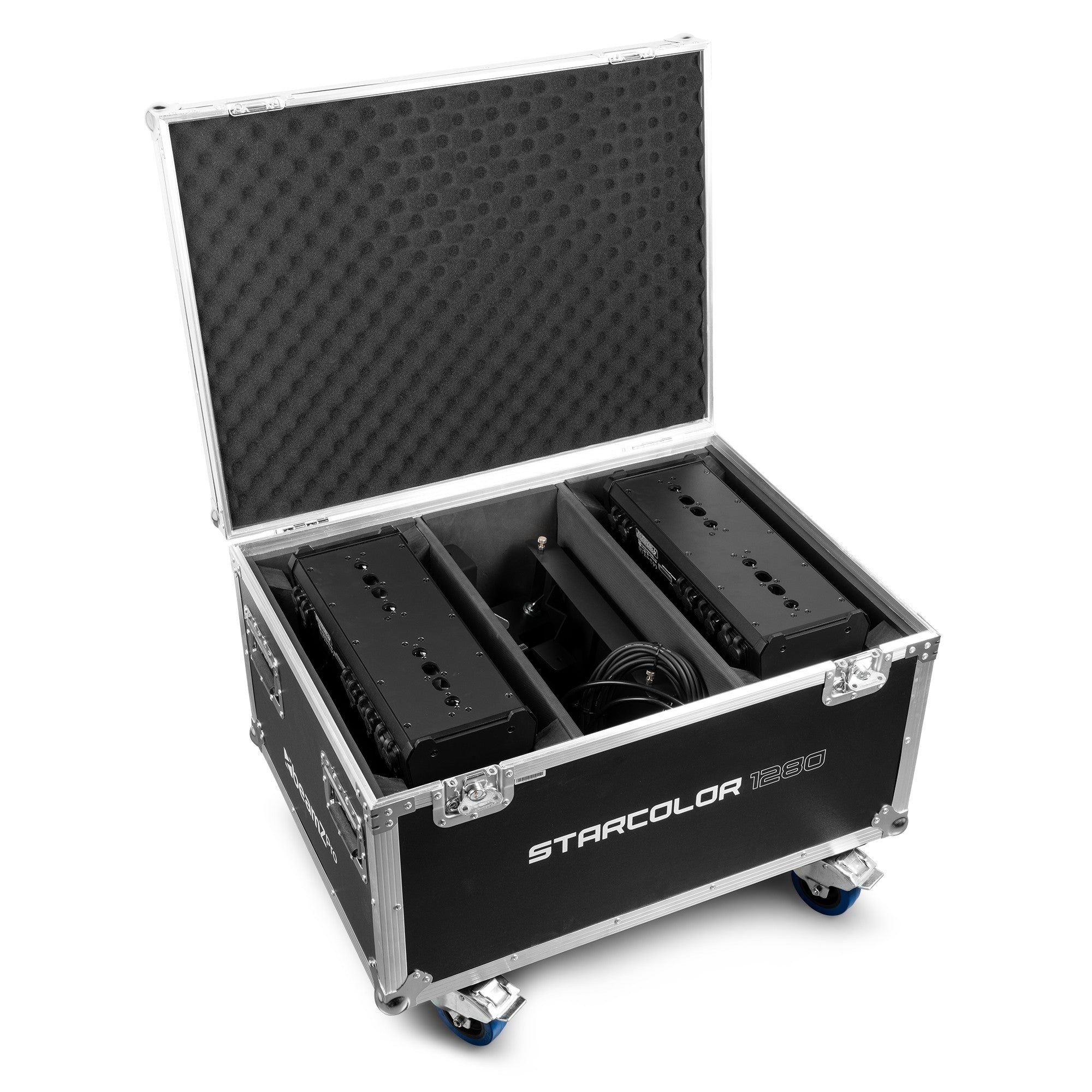 BeamZ FLC12802 Transportkaste diviem StarColor1280 gaismekļiem