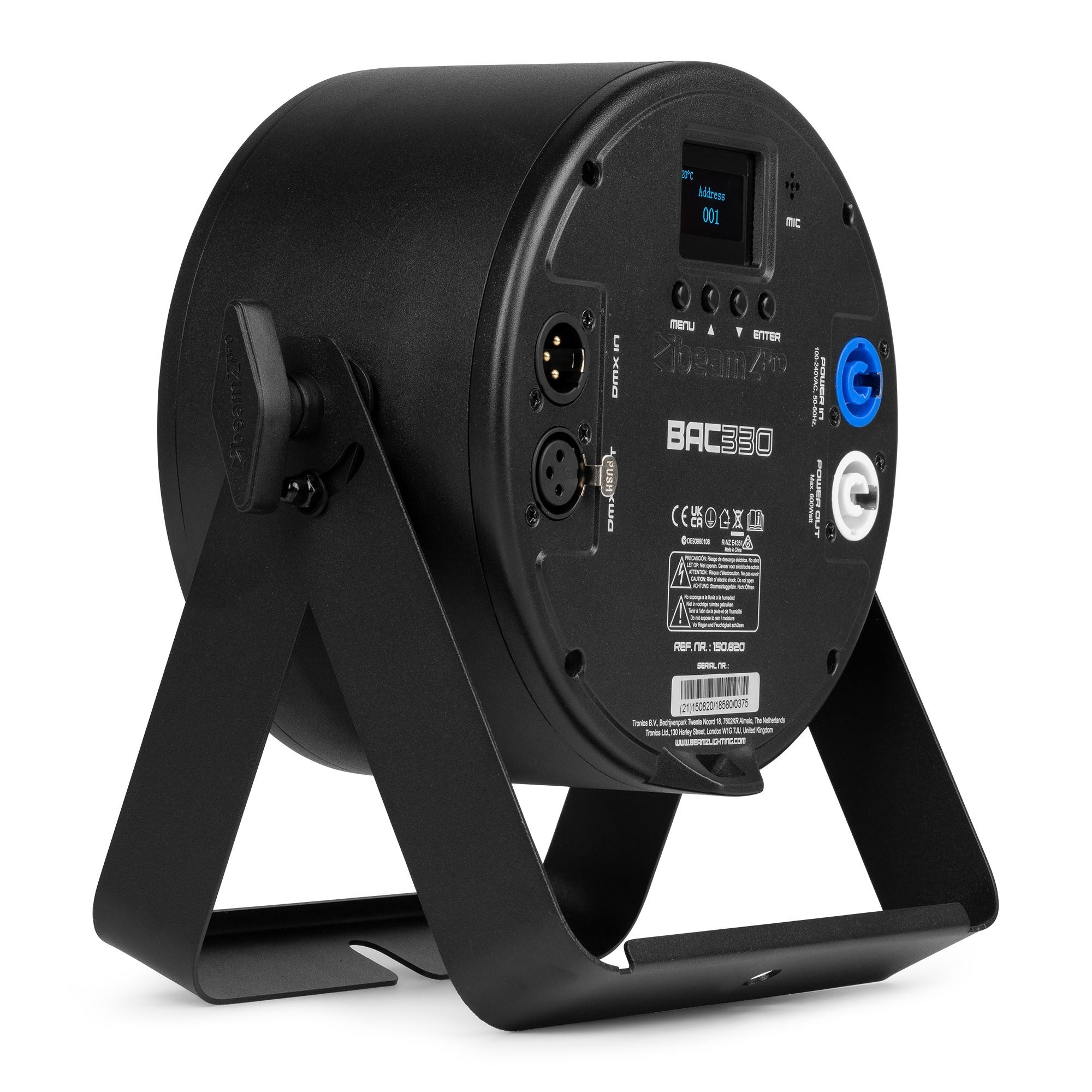 BeamZ BAC330 LED ProPAR RGBW Fixture