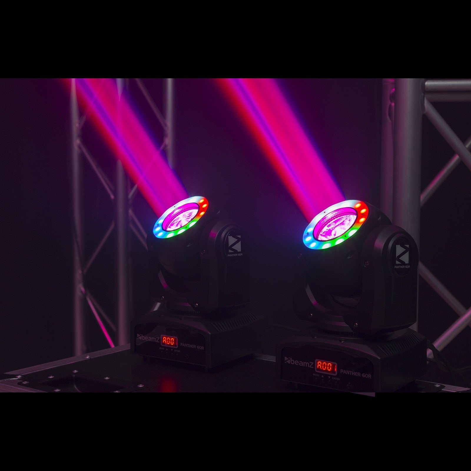 BeamZ Panther 60R LED Beam Moving Head with Ring