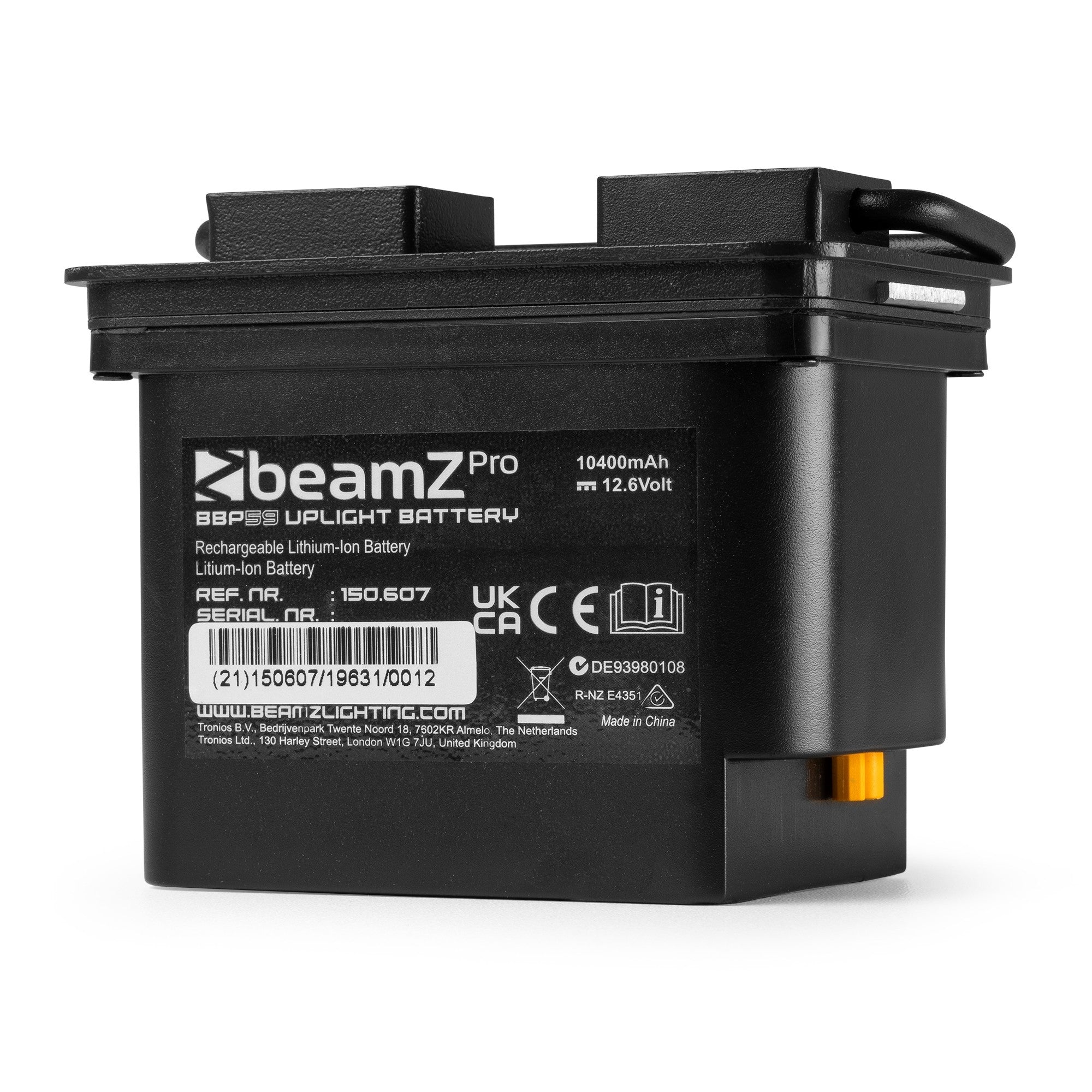 BeamZ BBP5XB Replacement Battery Pack 10.4Ah rezerves akumulators