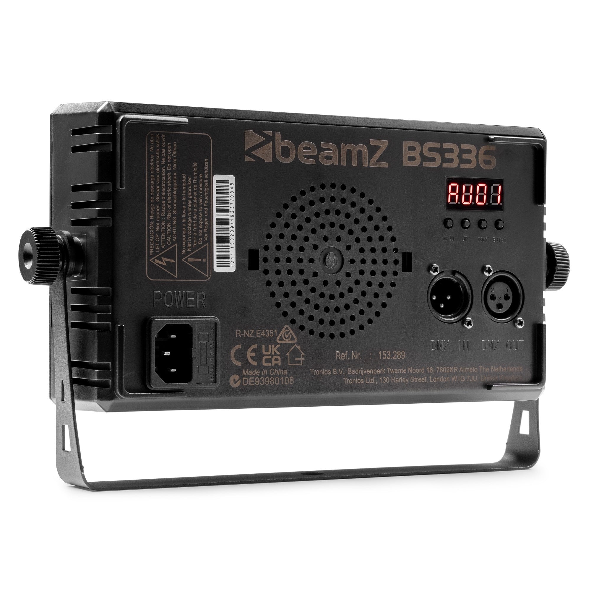 BeamZ BS336 Stroboskops LED RGB+W Combi