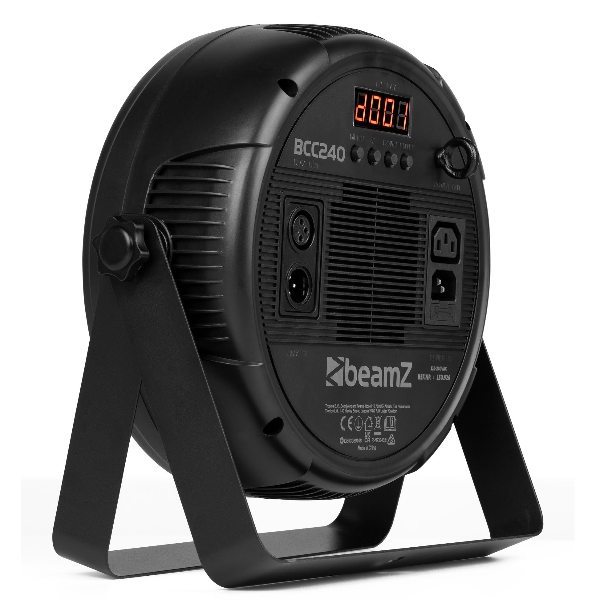 BeamZ BCC240 Flat PAR 27x 4W RGBW prožektors