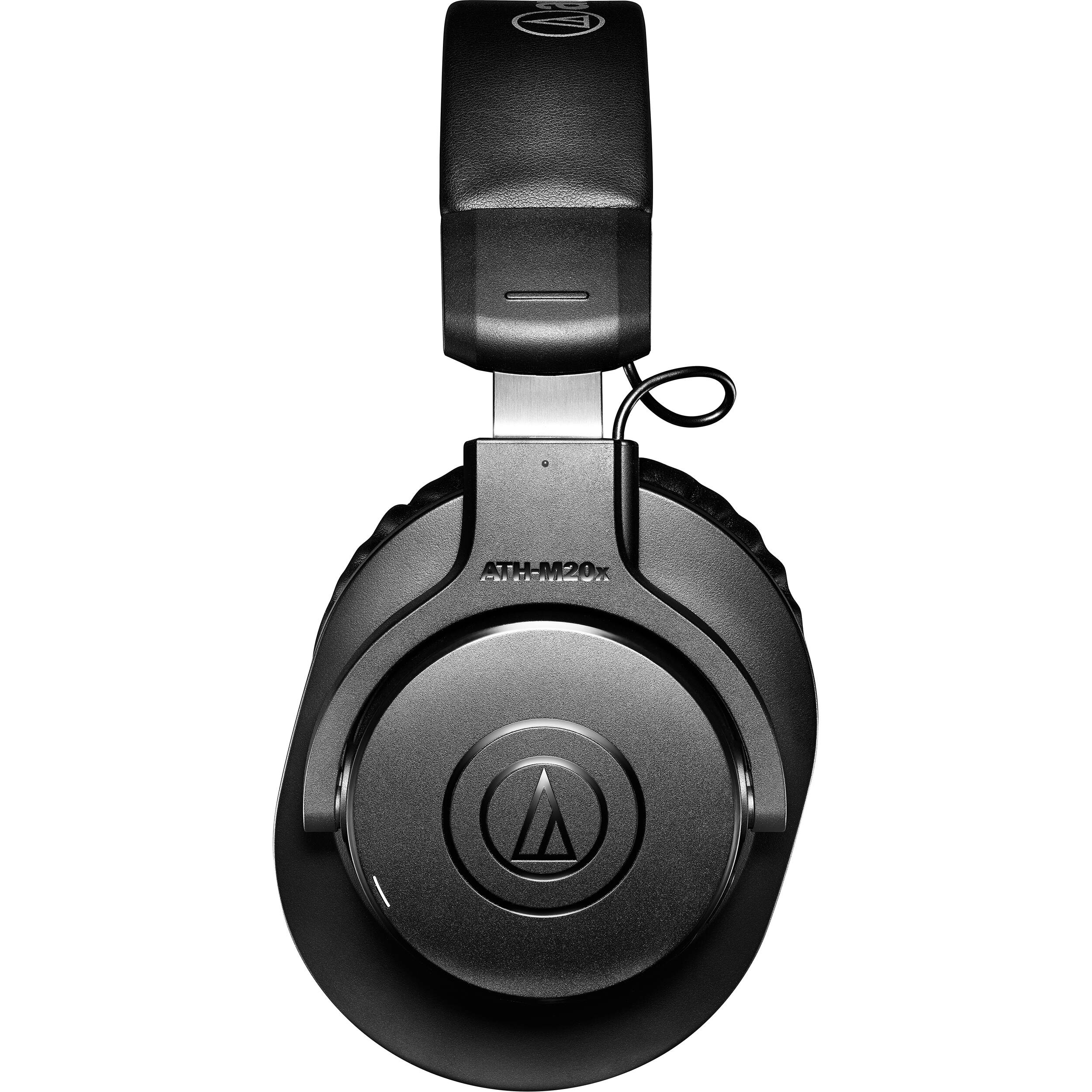 Audio Technica ATH-M20xBT melnas bezvadu austiņas
