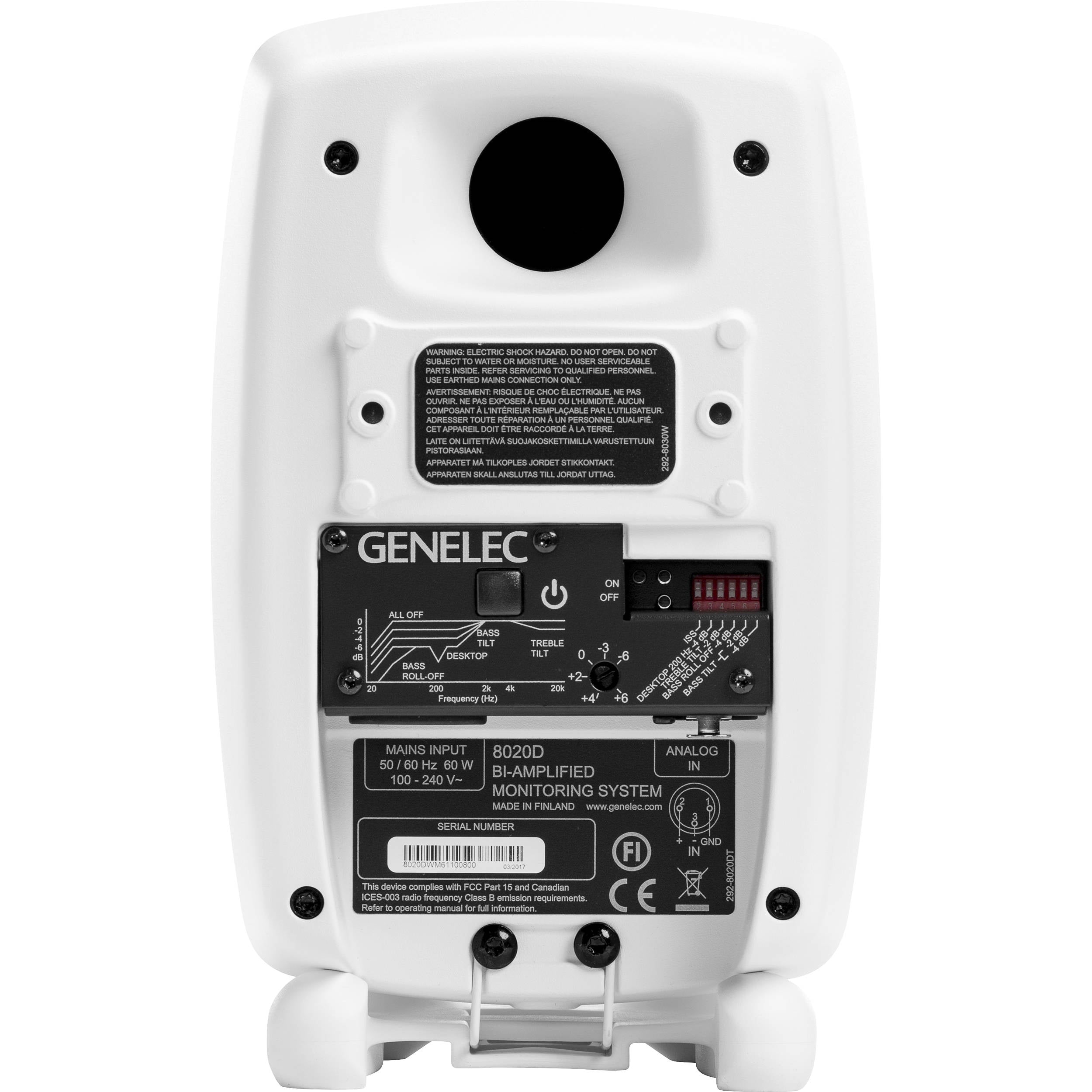 GENELEC 8020D WHITE studijas monitors