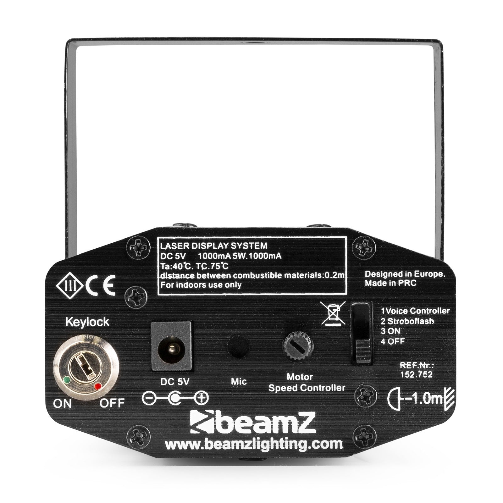 BeamZ Apollo Multipoint Red Green Lāzers