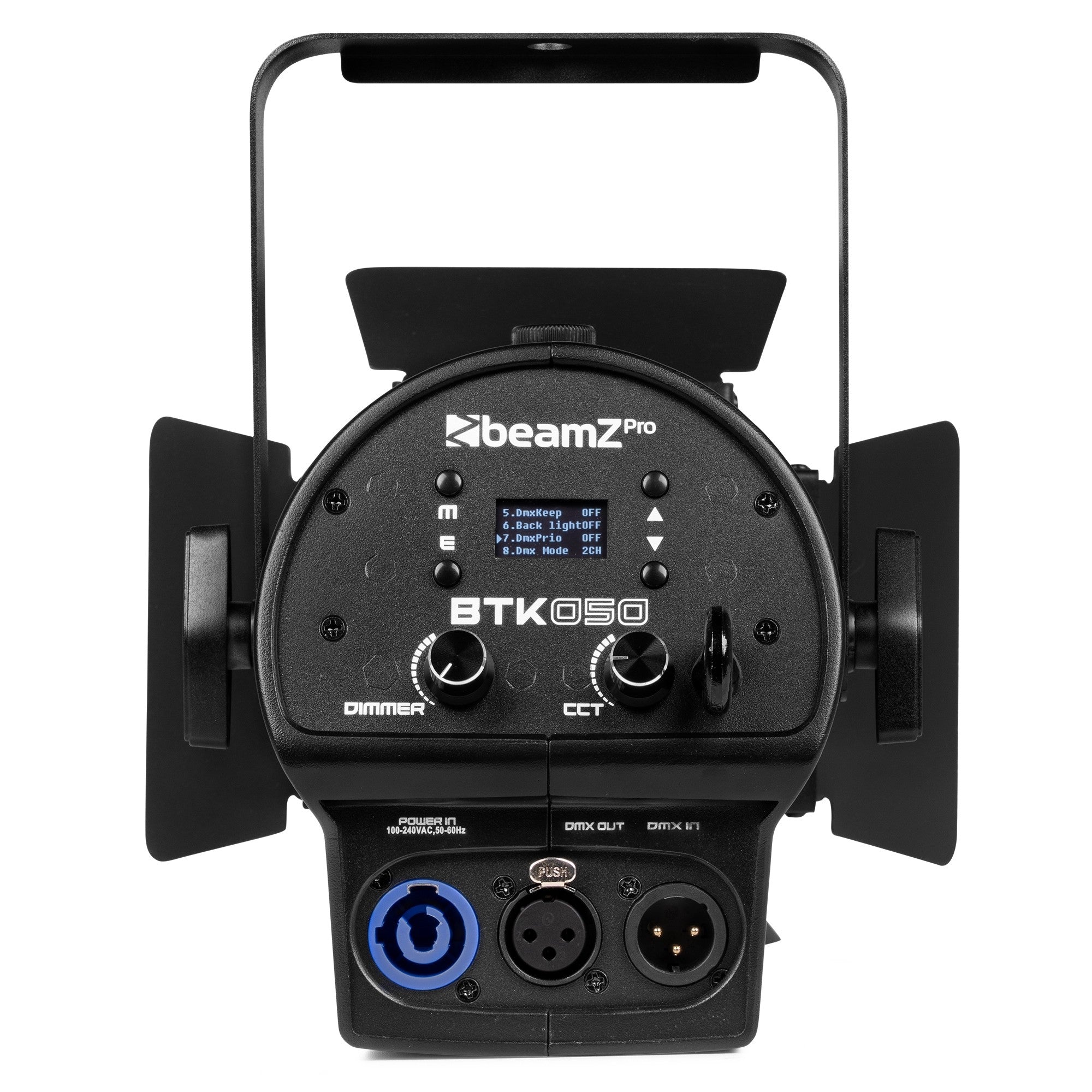 BeamZ BTK050Z-3 Mini Fresnel Zoom 2x 50W LED WW/CW frenelis