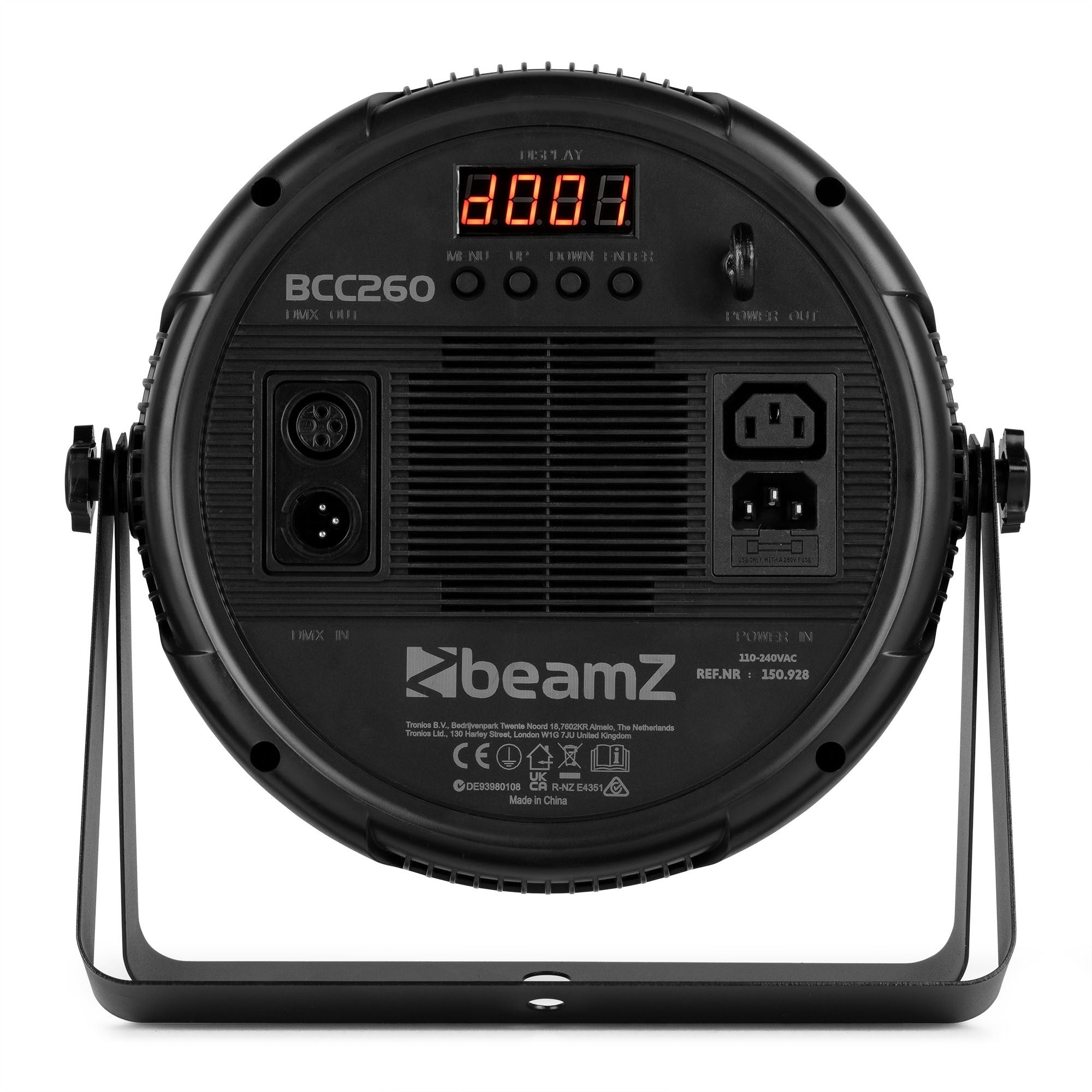 BeamZ BCC260 Flat PAR 27x 6W RGBAW-UV prožektors