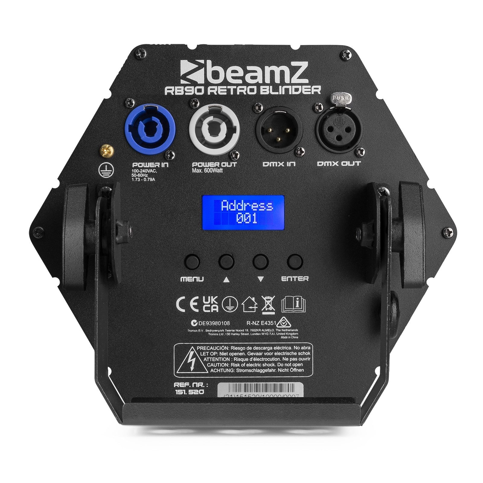BeamZ RB90 Deco Retro Blinder 3-PIN prožektors