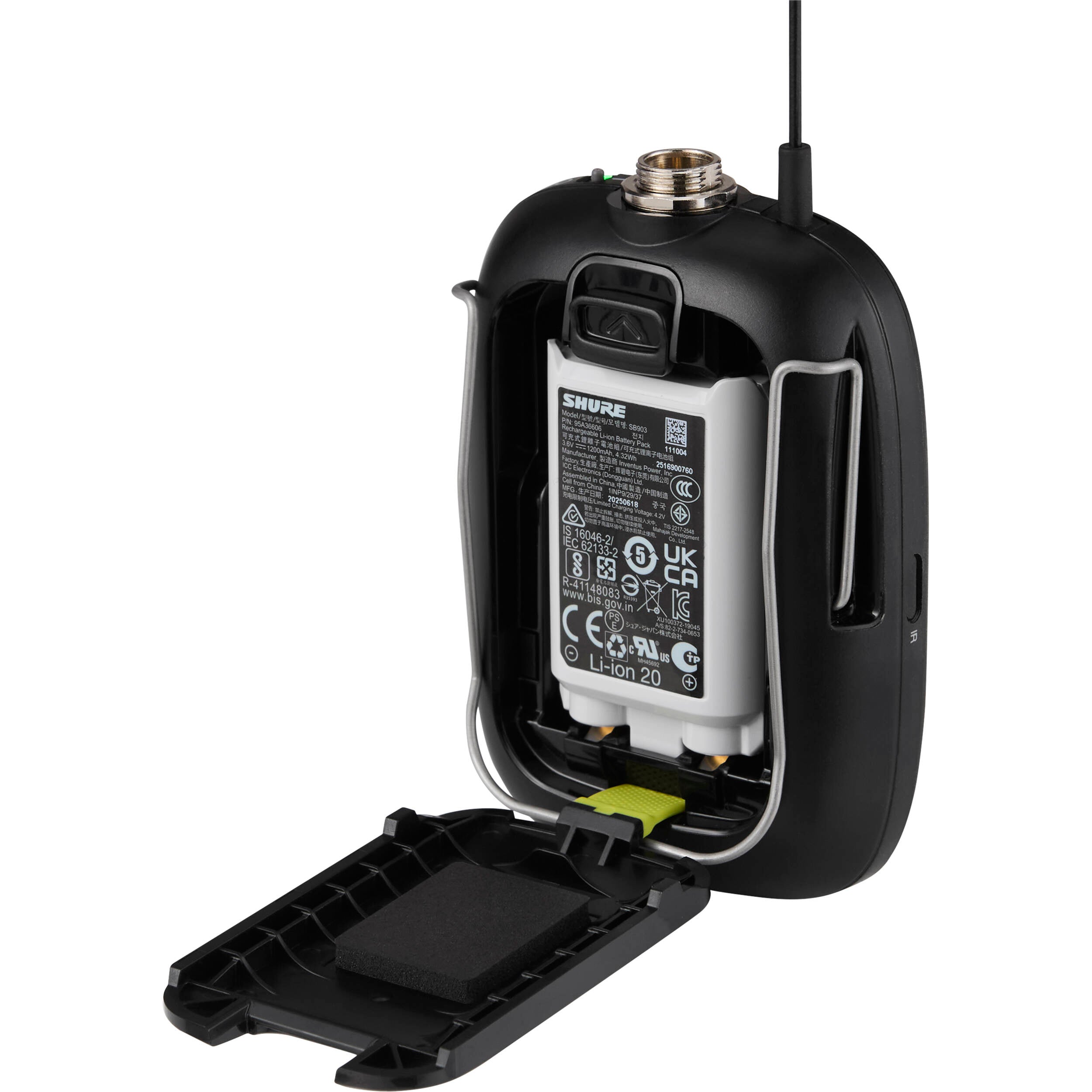 Shure SLXD14D+E G65 Dual Bodypack System 470-606 MHz