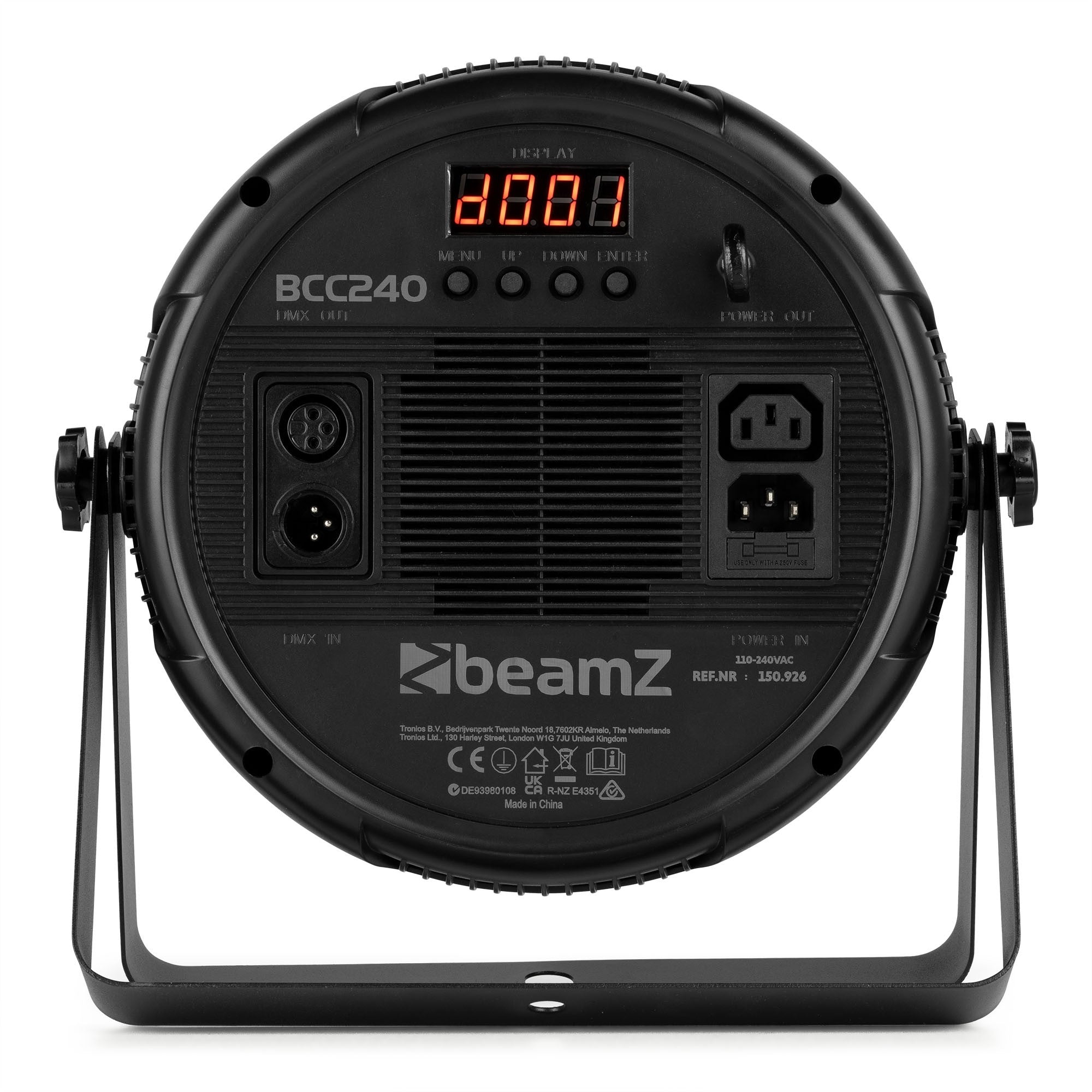 BeamZ BCC240 Flat PAR 27x 4W RGBW prožektors