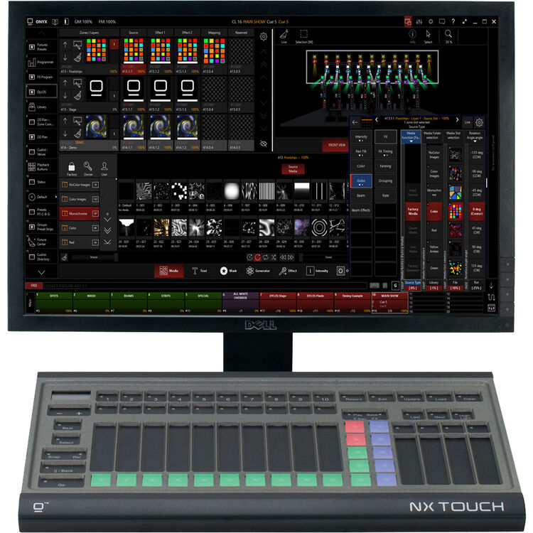Obsidian Onyx NX touch gaismas vadības pults