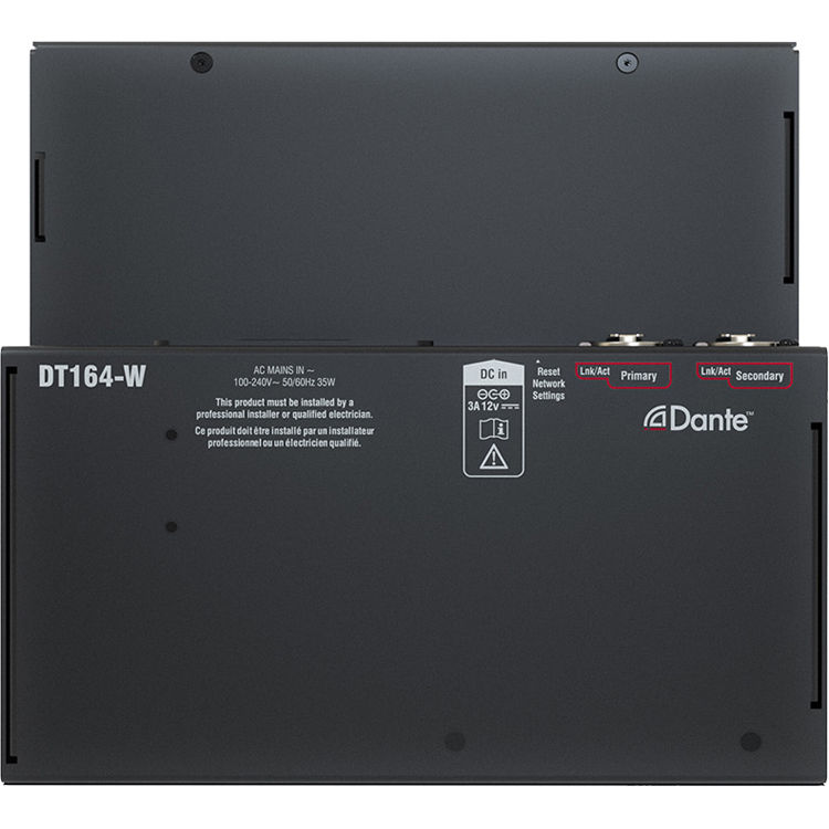 Allen & Heath DT164-W Wall-mount/floor Dante I/O