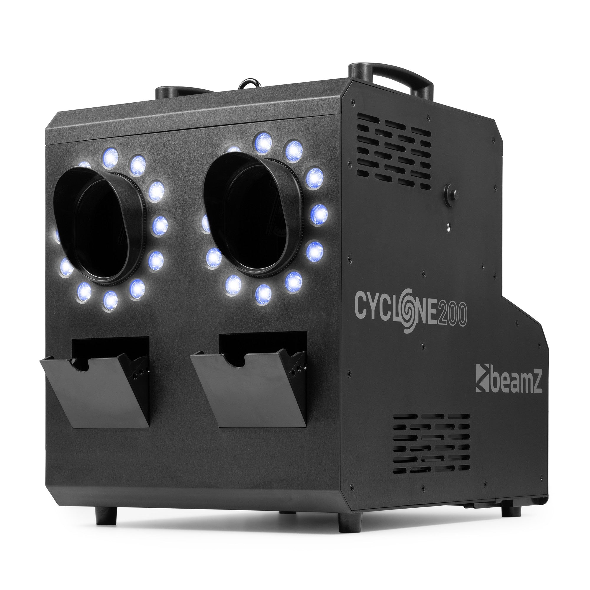 BeamZ Cyclone200 Dūmu & Burbuļu mašīna ar RGBW LED